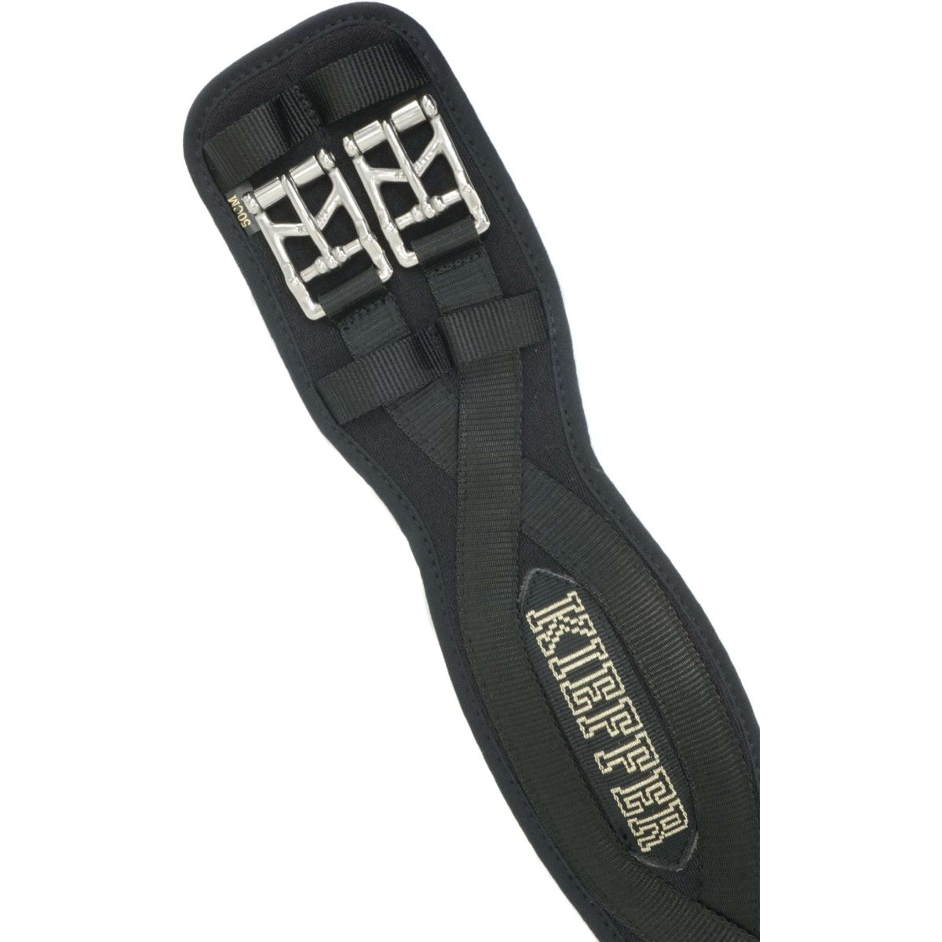 Kieffer Rig Kieffer Dressage Girth Air-Tex without Elastic Black | Agradi.com