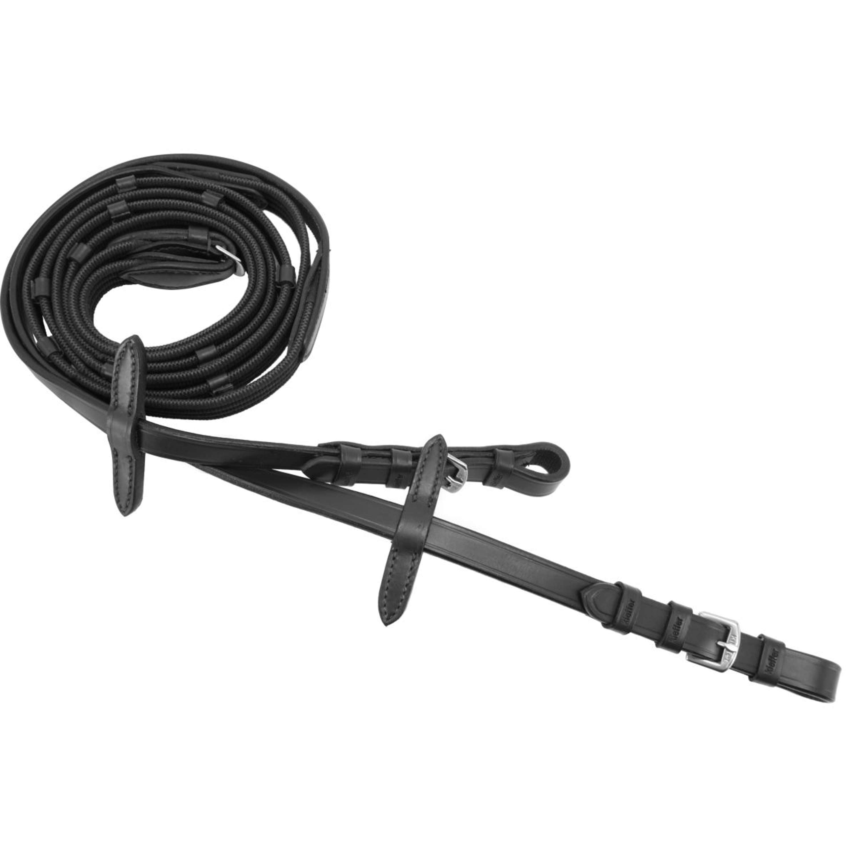 Kieffer Reins Web Black/Chrome