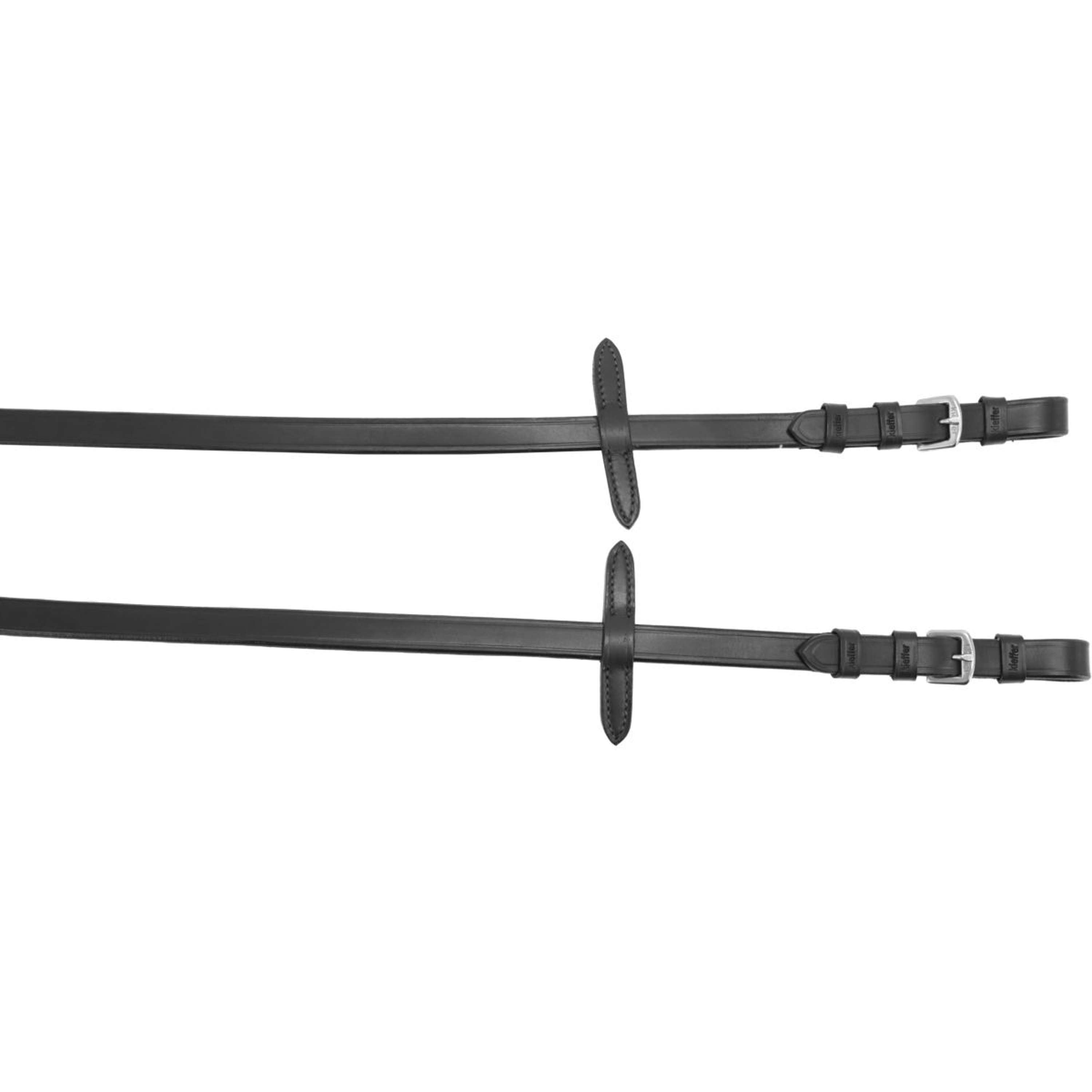Kieffer Reins Web Black/Chrome