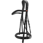 Kieffer Snaffle Bridle Ultrasoft Sue Leather Browband Black
