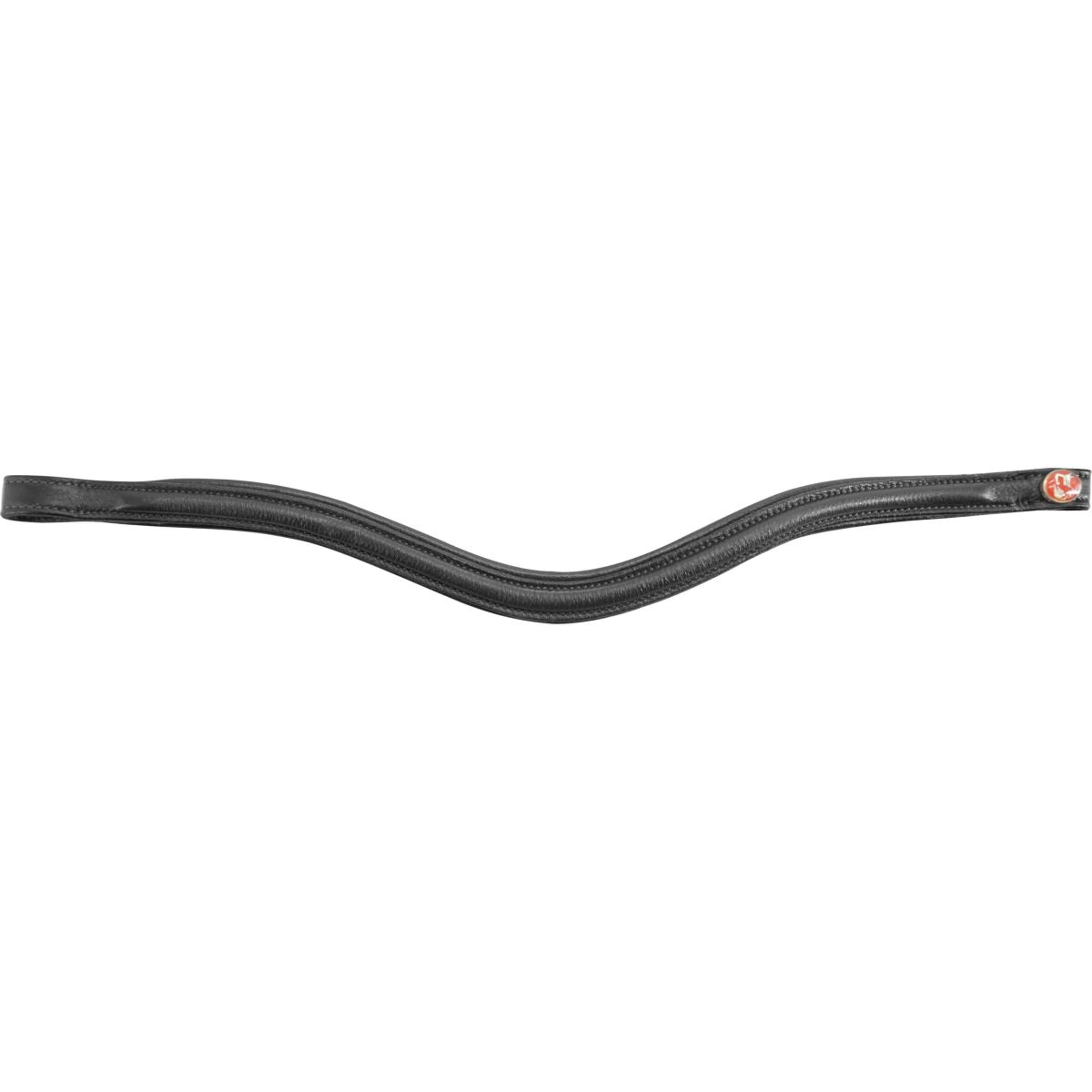 Kieffer Snaffle Bridle Ultrasoft Sue Leather Browband Black
