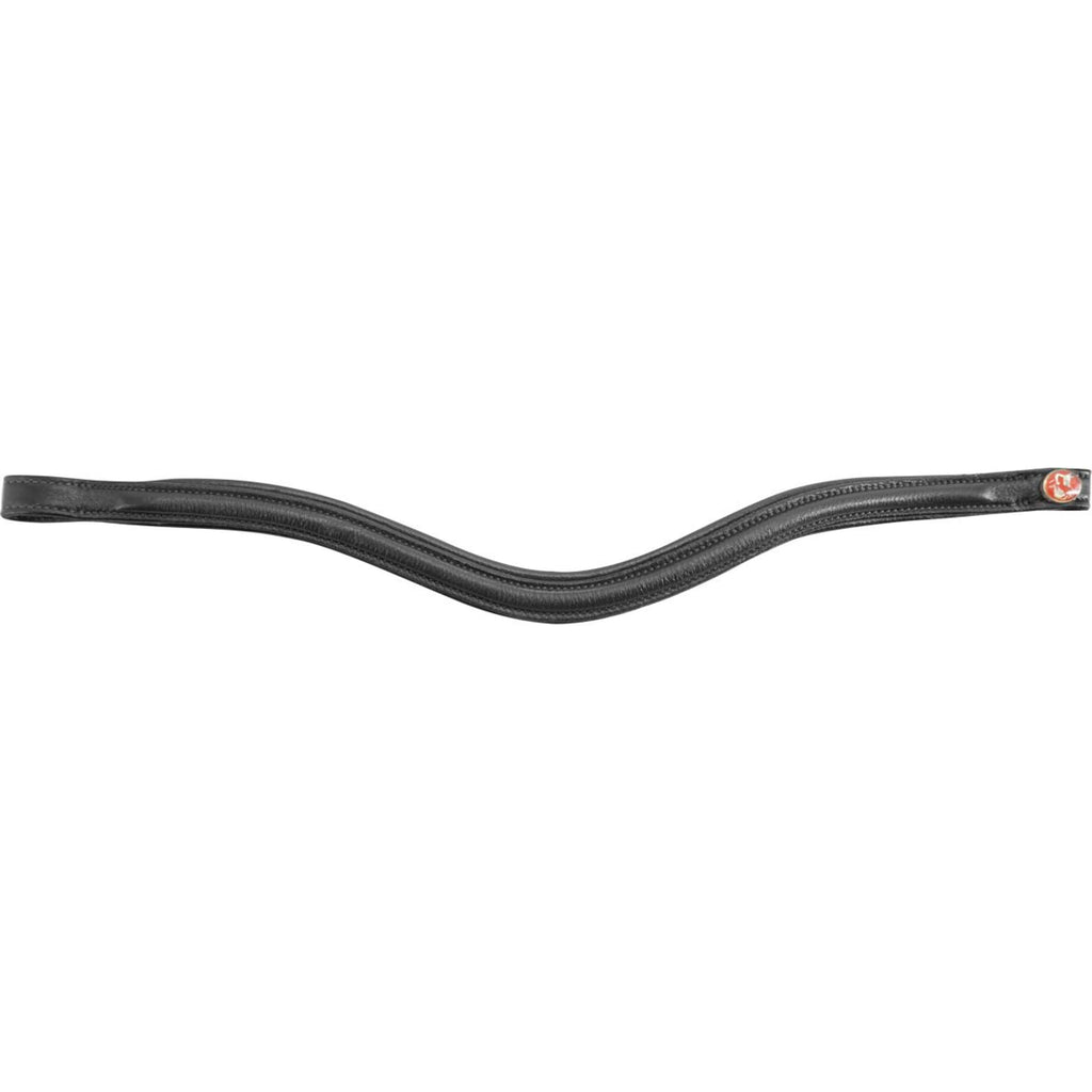 Kieffer Snaffle Bridle Ultrasoft Sue Leather Browband Black