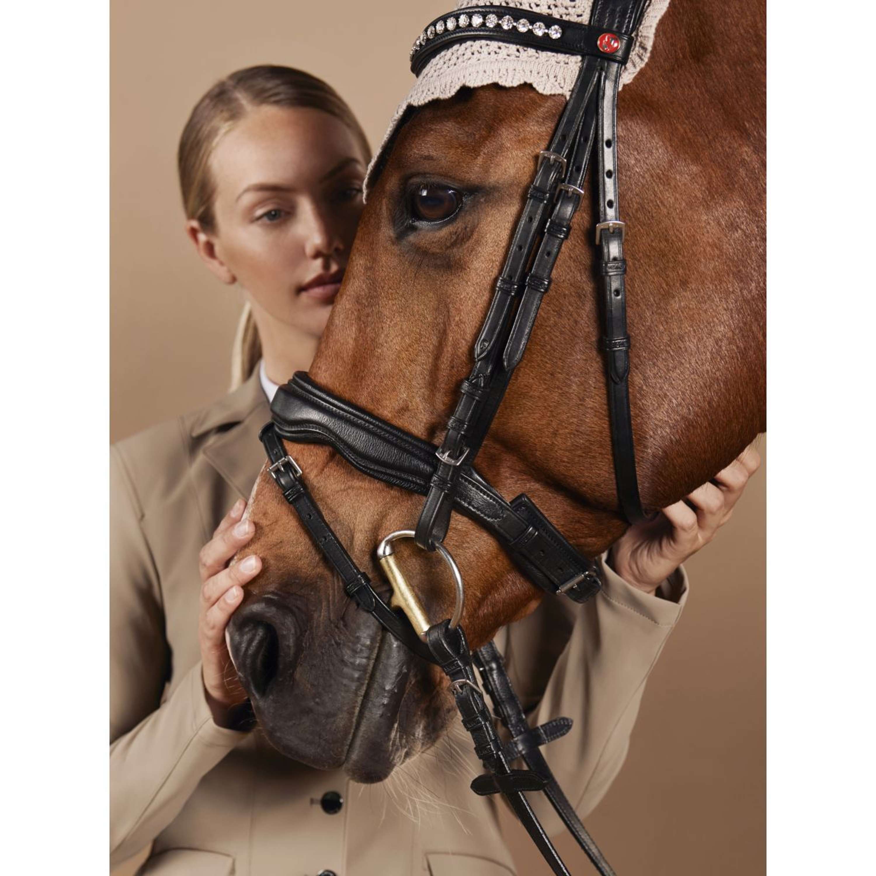 Kieffer Bridle Ultrasoft Gaya Black
