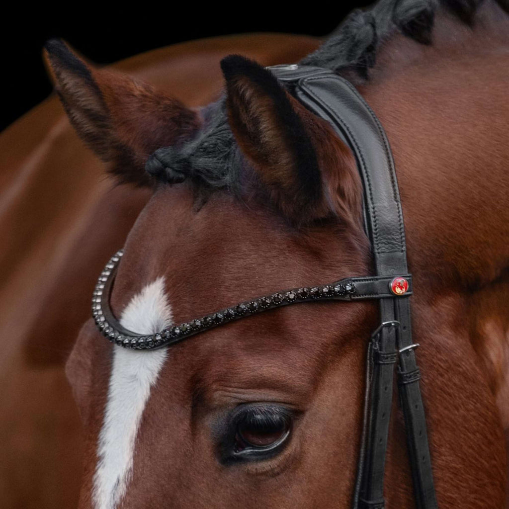 Kieffer Bridle Ultrasoft Ava 2-in-1 Black