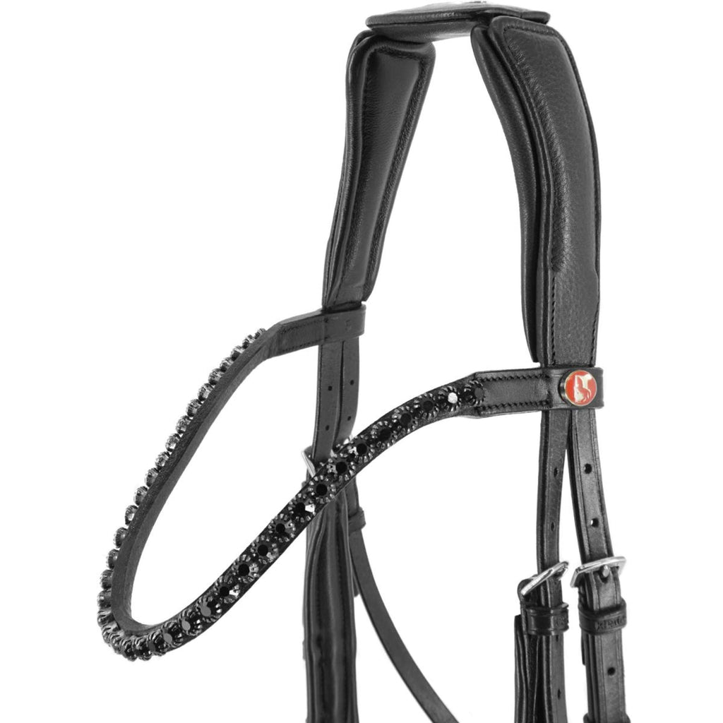 Kieffer Bridle Ultrasoft Ava 2-in-1 Black