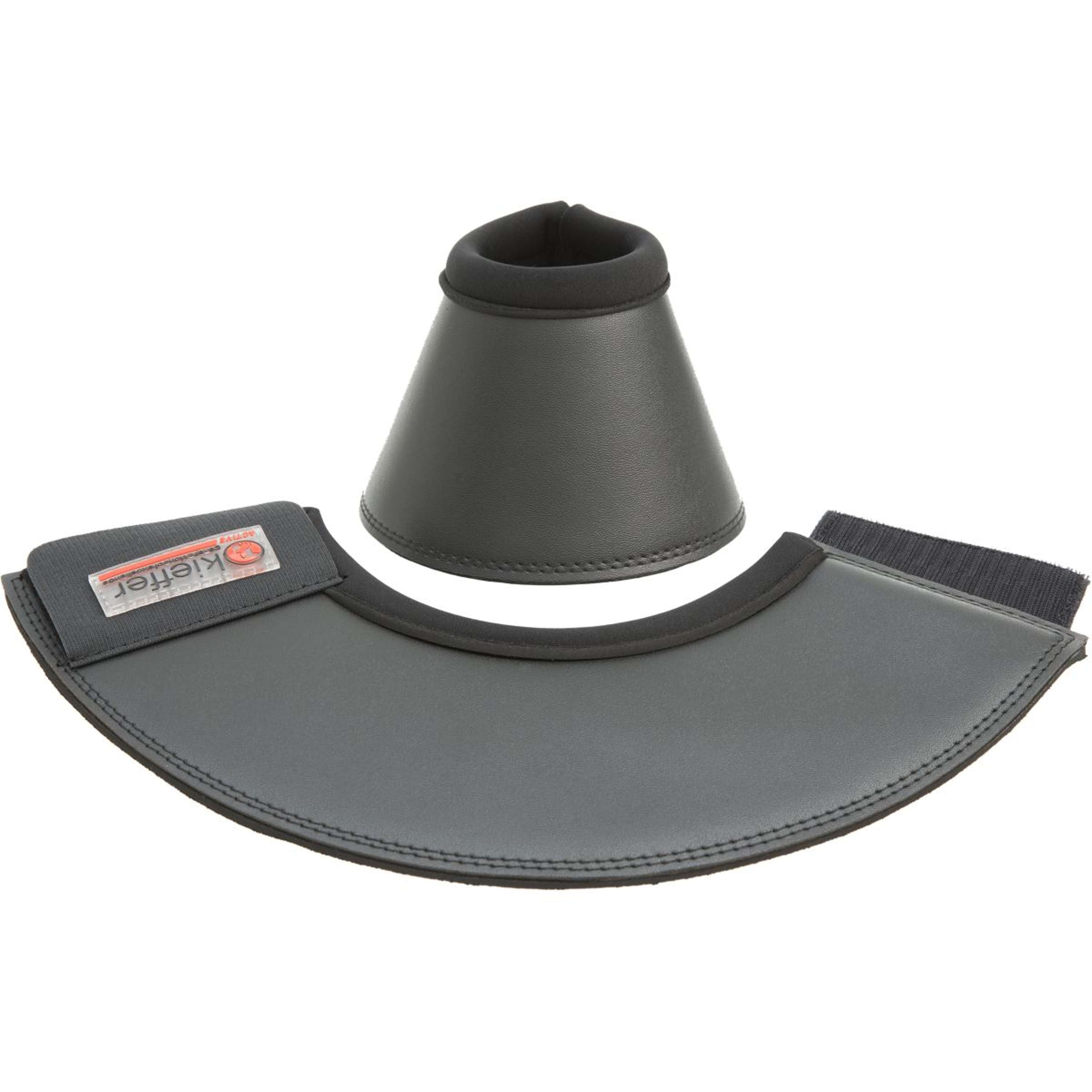 Kieffer Bell Boots with a Velcro Fastener Black