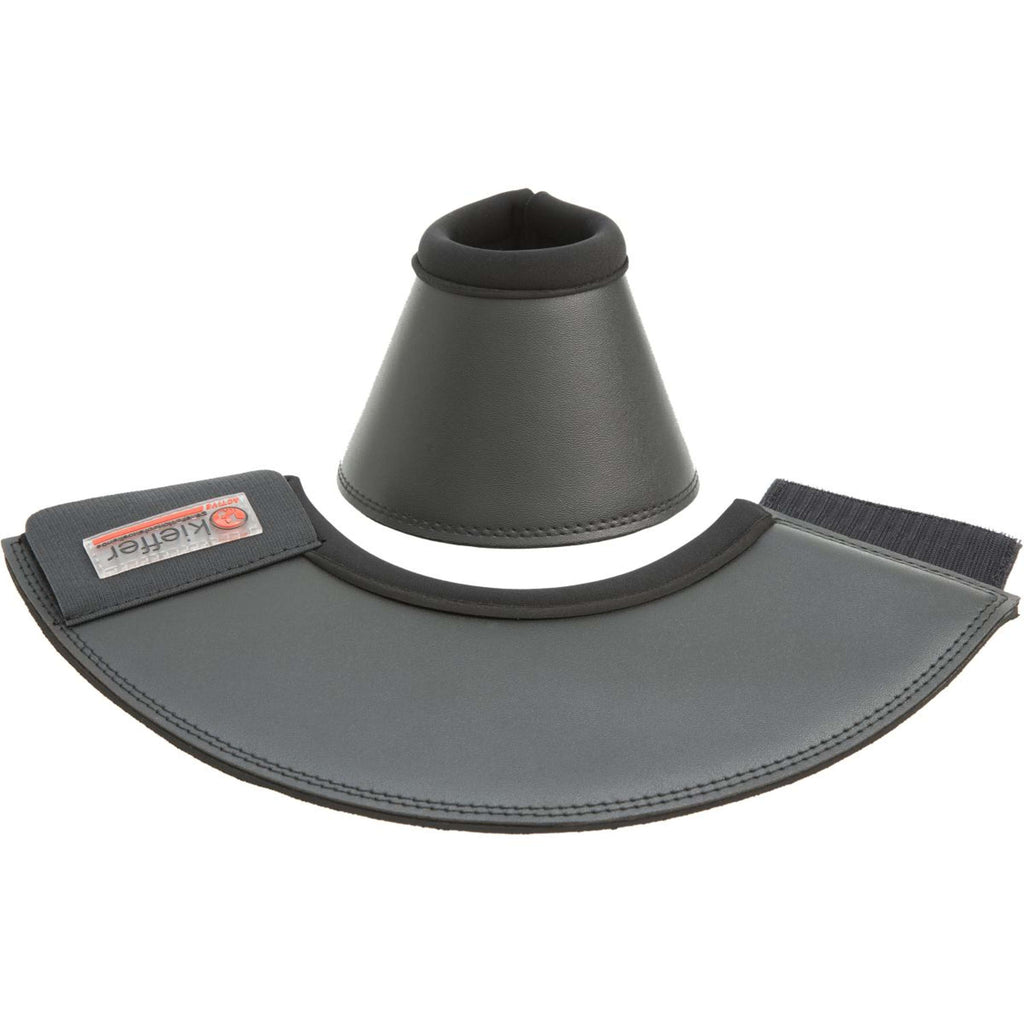 Kieffer Bell Boots with a Velcro Fastener Black