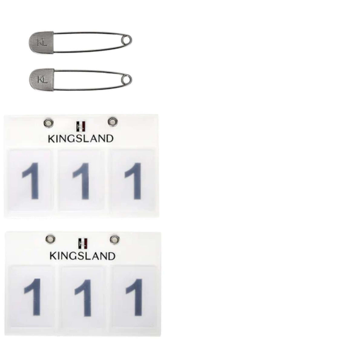 Kingsland Start Numbers Classic White