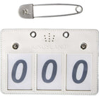 Kingsland Start numbers KLMaddie 3 Numbers White