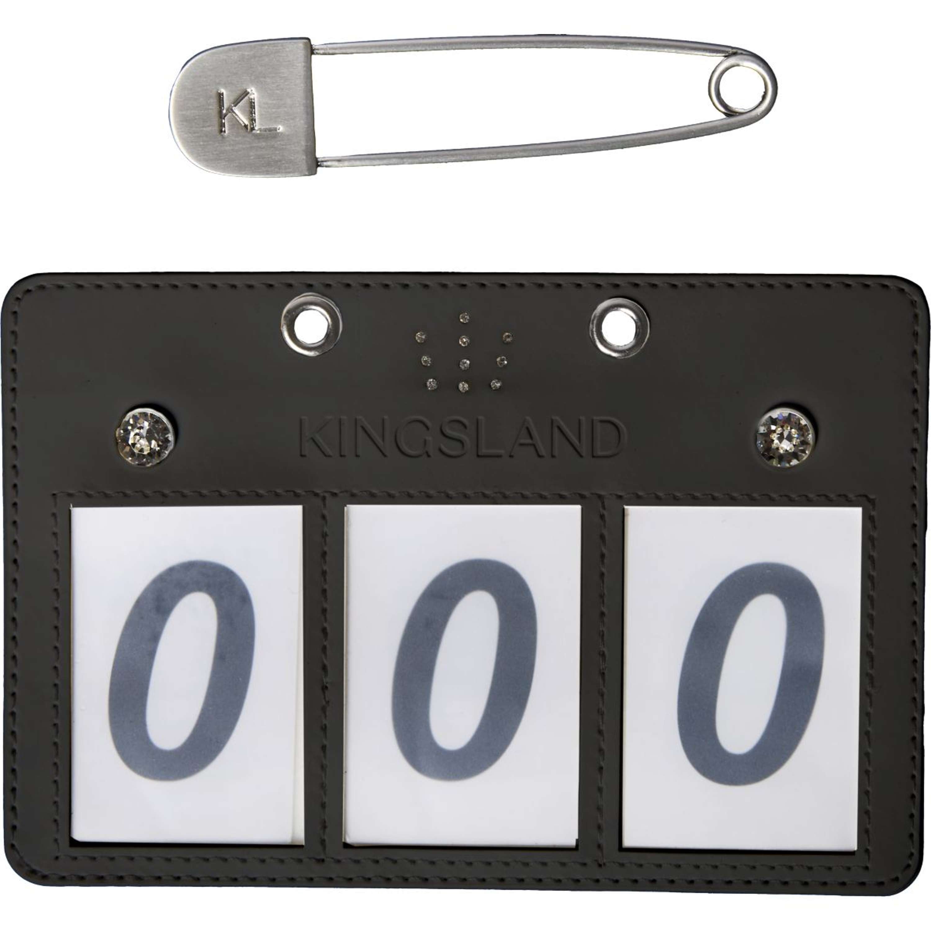 Kingsland Start numbers KLMaddie 3 Numbers Black