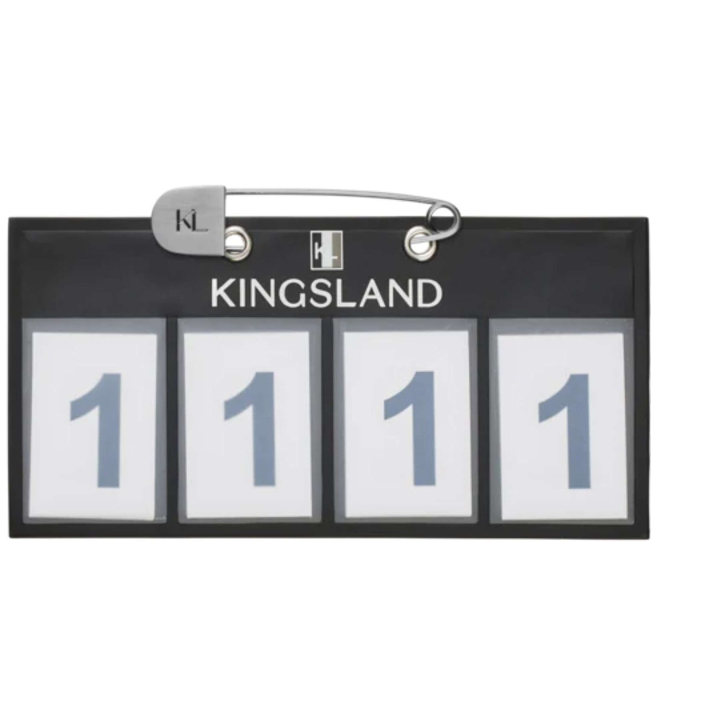 Kingsland Start Number Classic 4 Numbers Black
