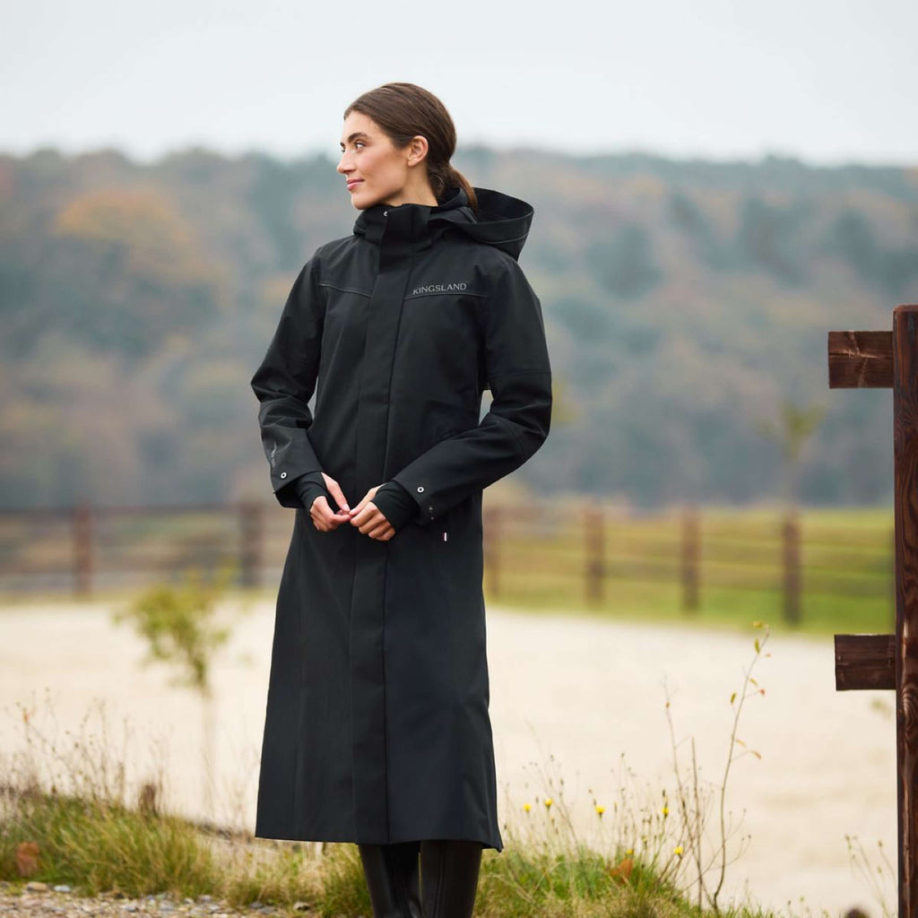 Kingsland Long Coat KLLucia Waterproof Black