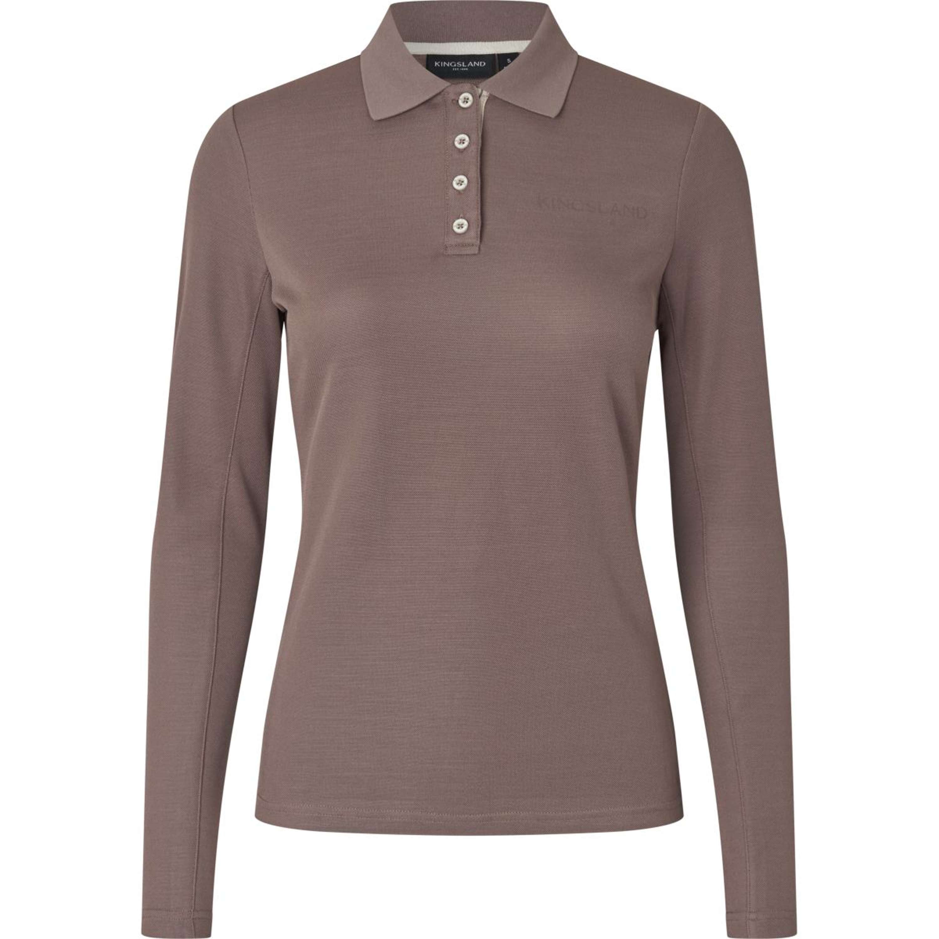Kingsland Poloshirt KLAmy Women Brown Iron