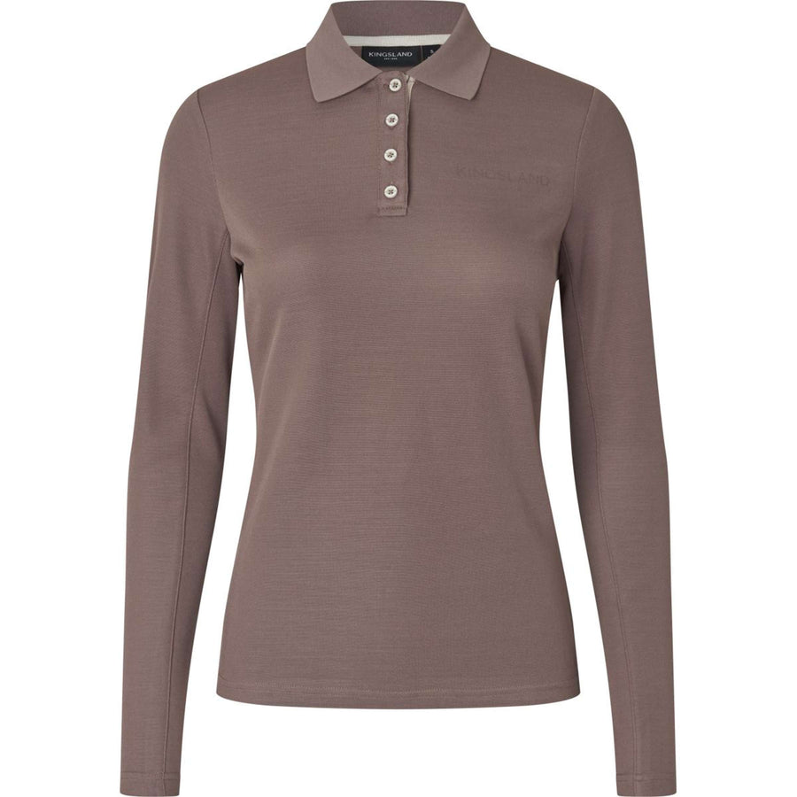 Kingsland Poloshirt KLAmy Women Brown Iron