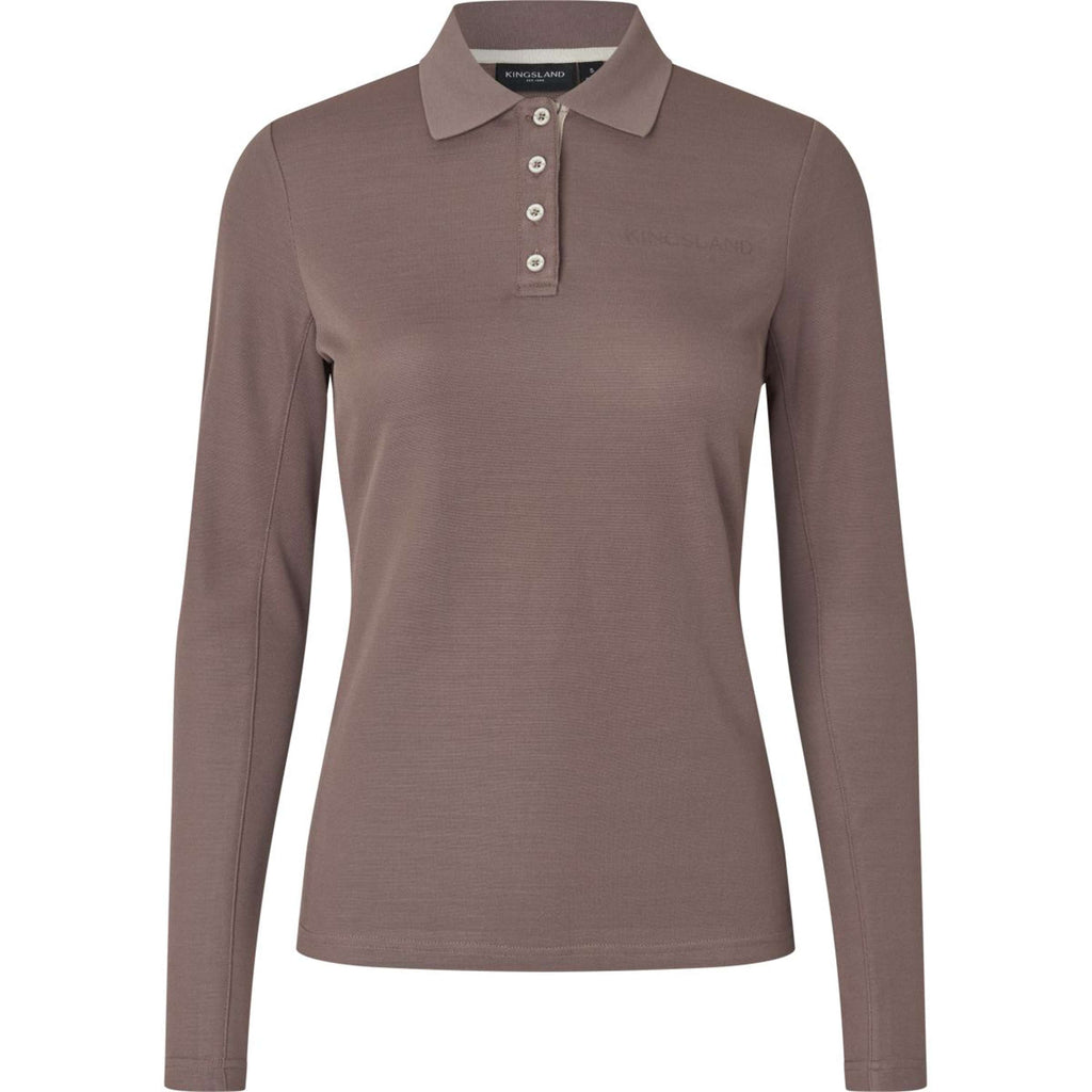 Kingsland Poloshirt KLAmy Women Brown Iron