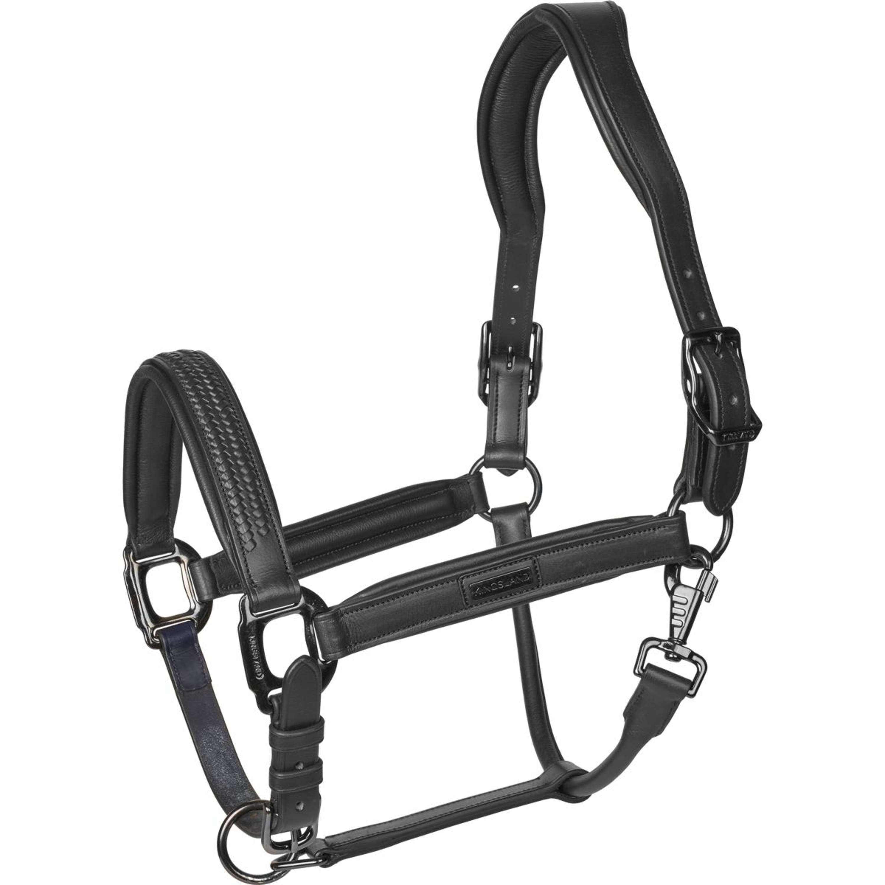Kingsland Leather Halter KLNeville Black