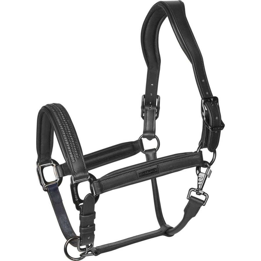 Kingsland Leather Halter KLNeville Black