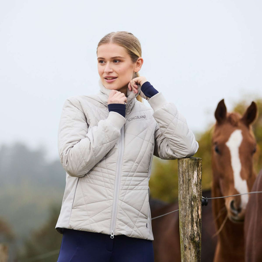 Kingsland Jacket KLAlba Women Beige Dove