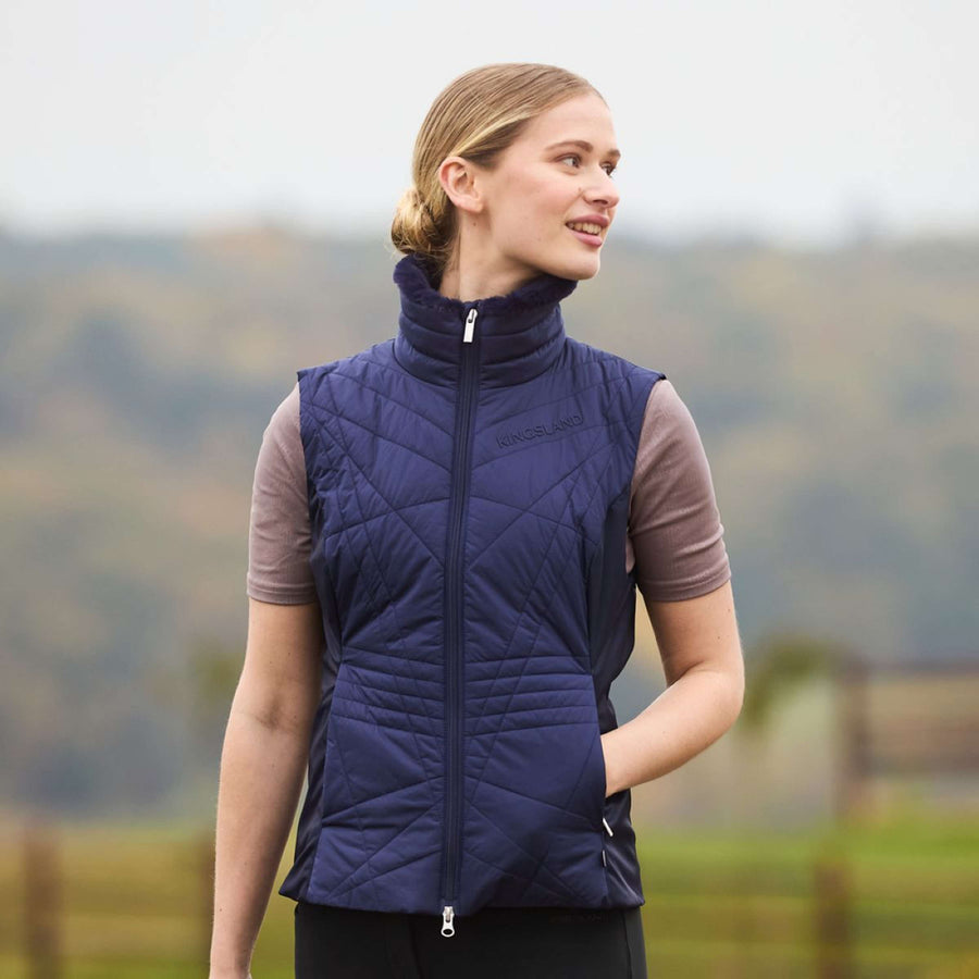 Kingsland Bodywarmer KLAlba Women Evening Blue