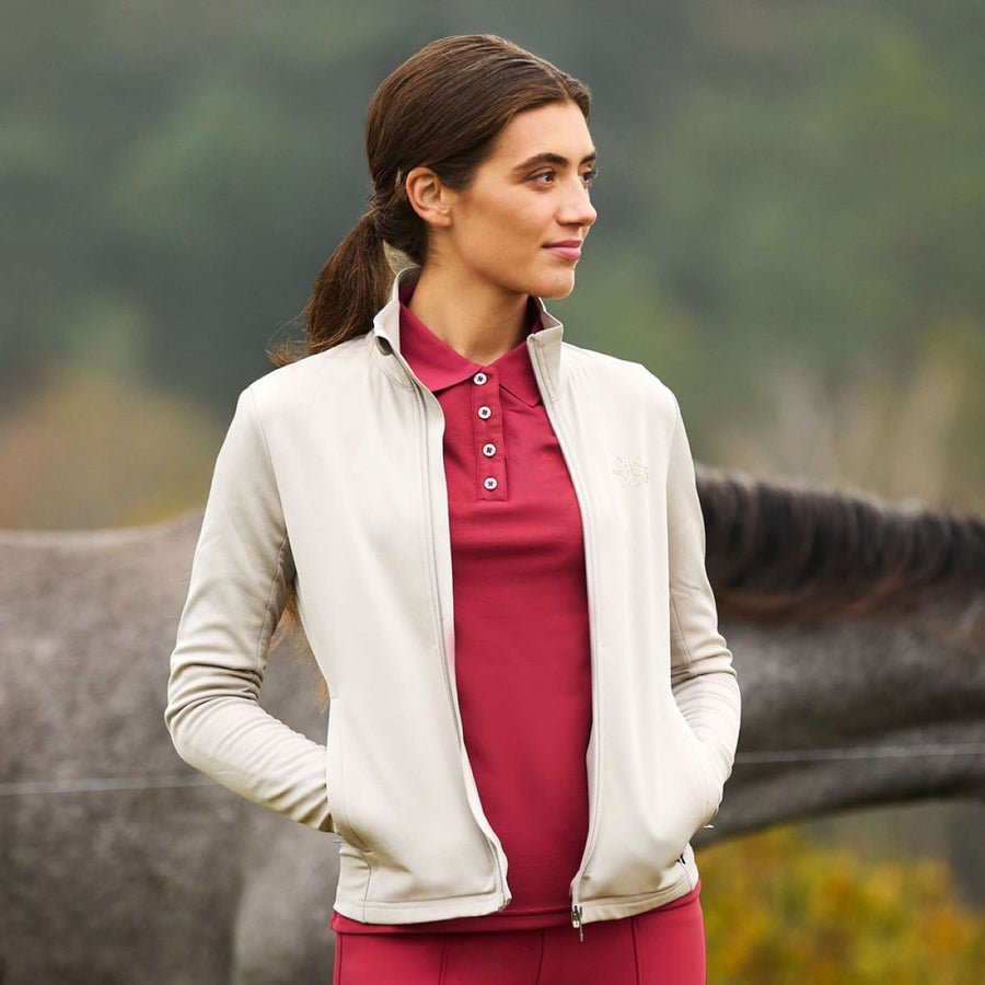 Kingsland Zip-Hoodie KLAlba Women Beige Dove