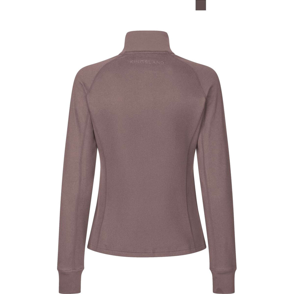 Kingsland Zip-Hoodie KLAlly Women Brown Iron