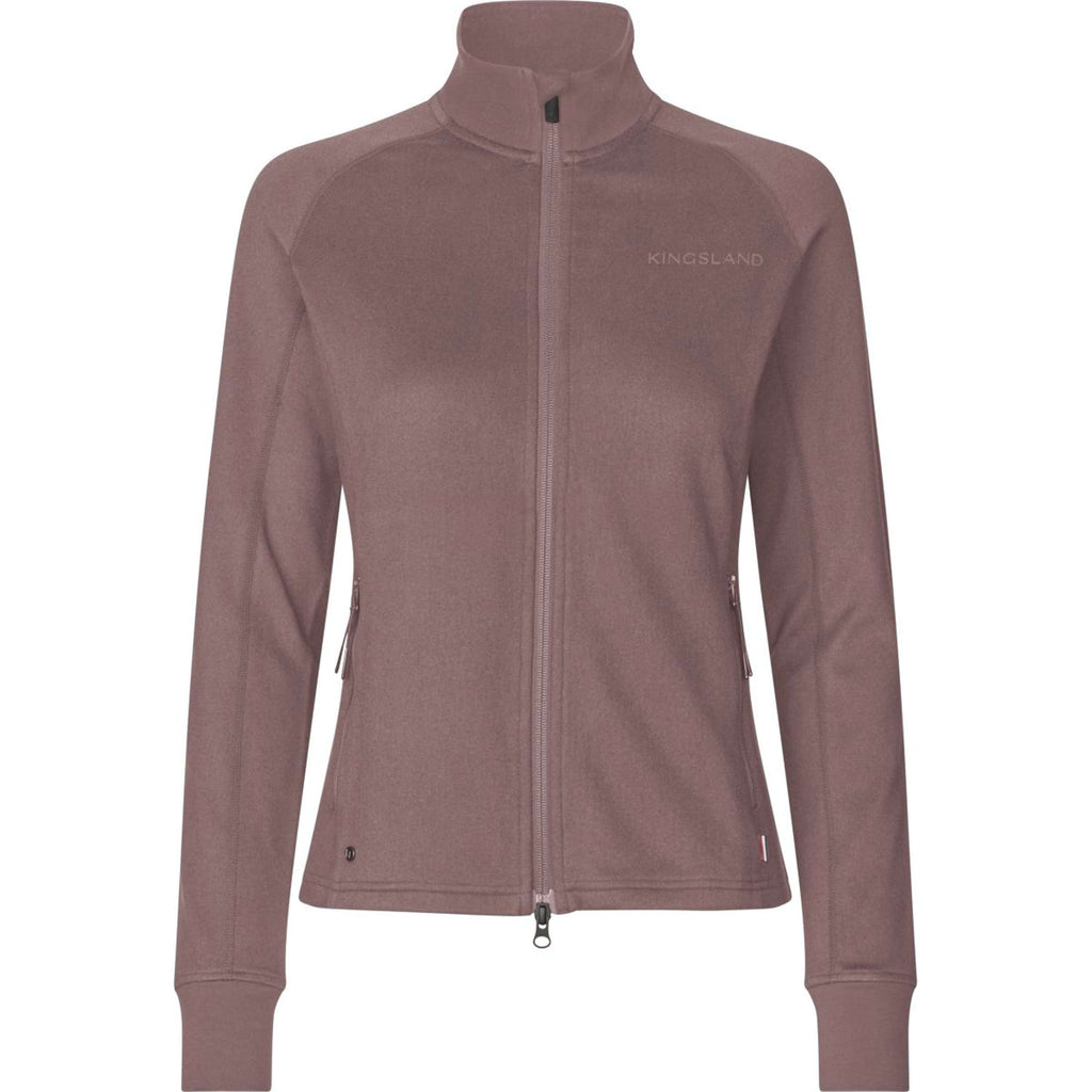 Kingsland Zip-Hoodie KLAlly Women Brown Iron