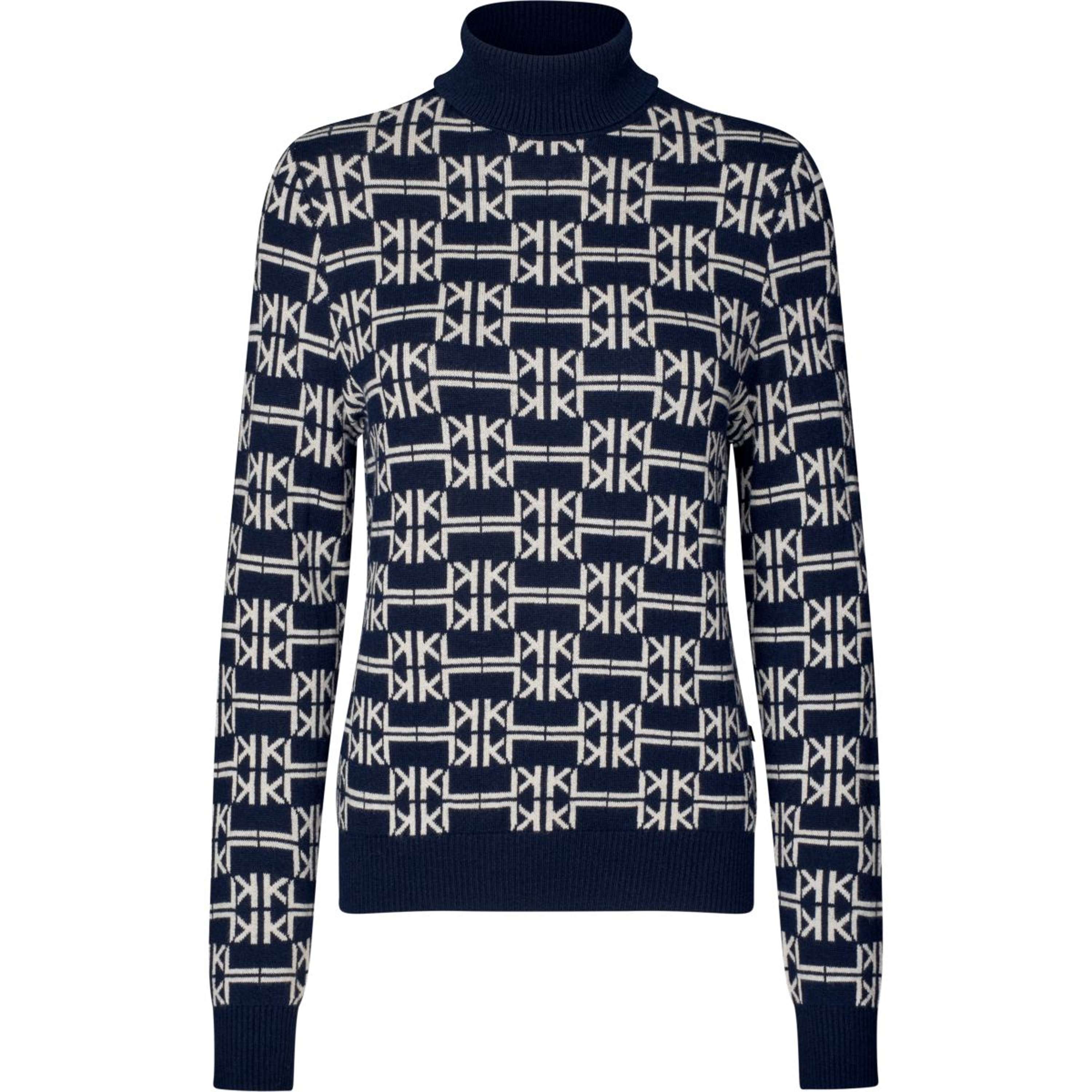 Kingsland Turtleneck Sweater KLAnnabella Women Evening Blue