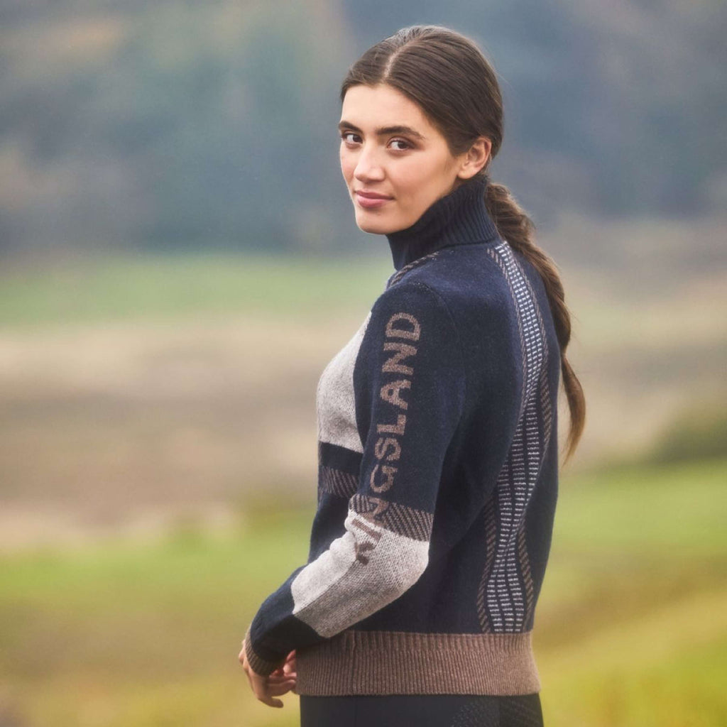 Kingsland Turtleneck Sweater KLArin Women Navy