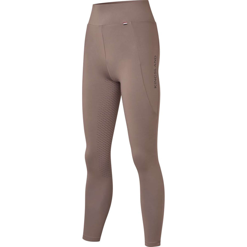 Kingsland Riding Legging KLAmanda F-Tec4 Full Grip Ladies Brown Iron