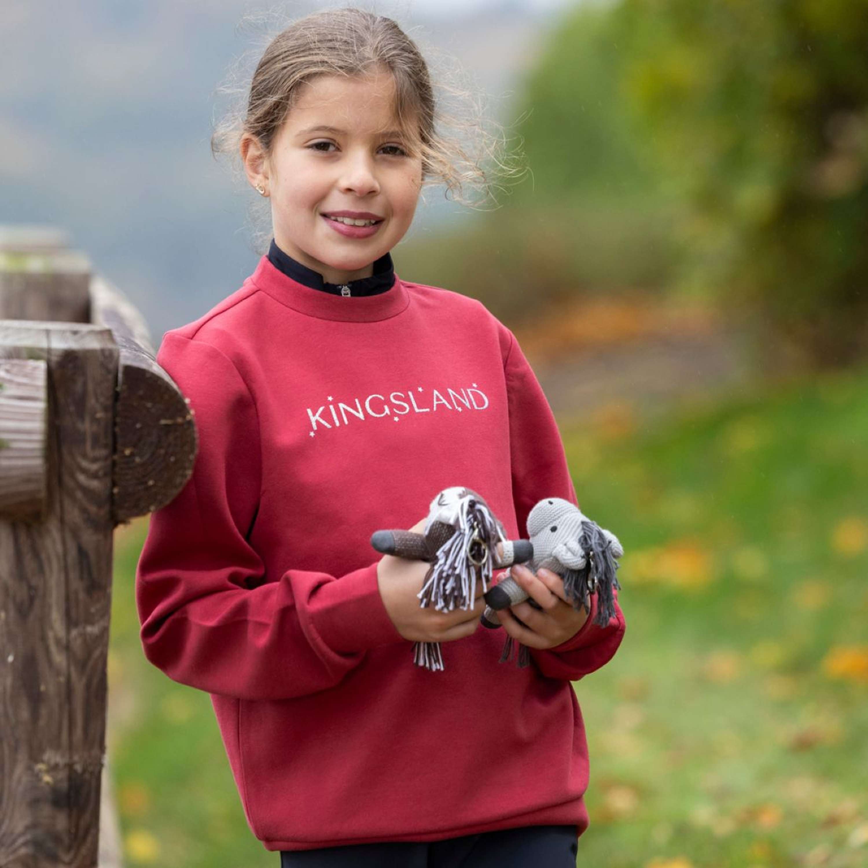 Kingsland Sweater KLAntonia Children Garnet Red