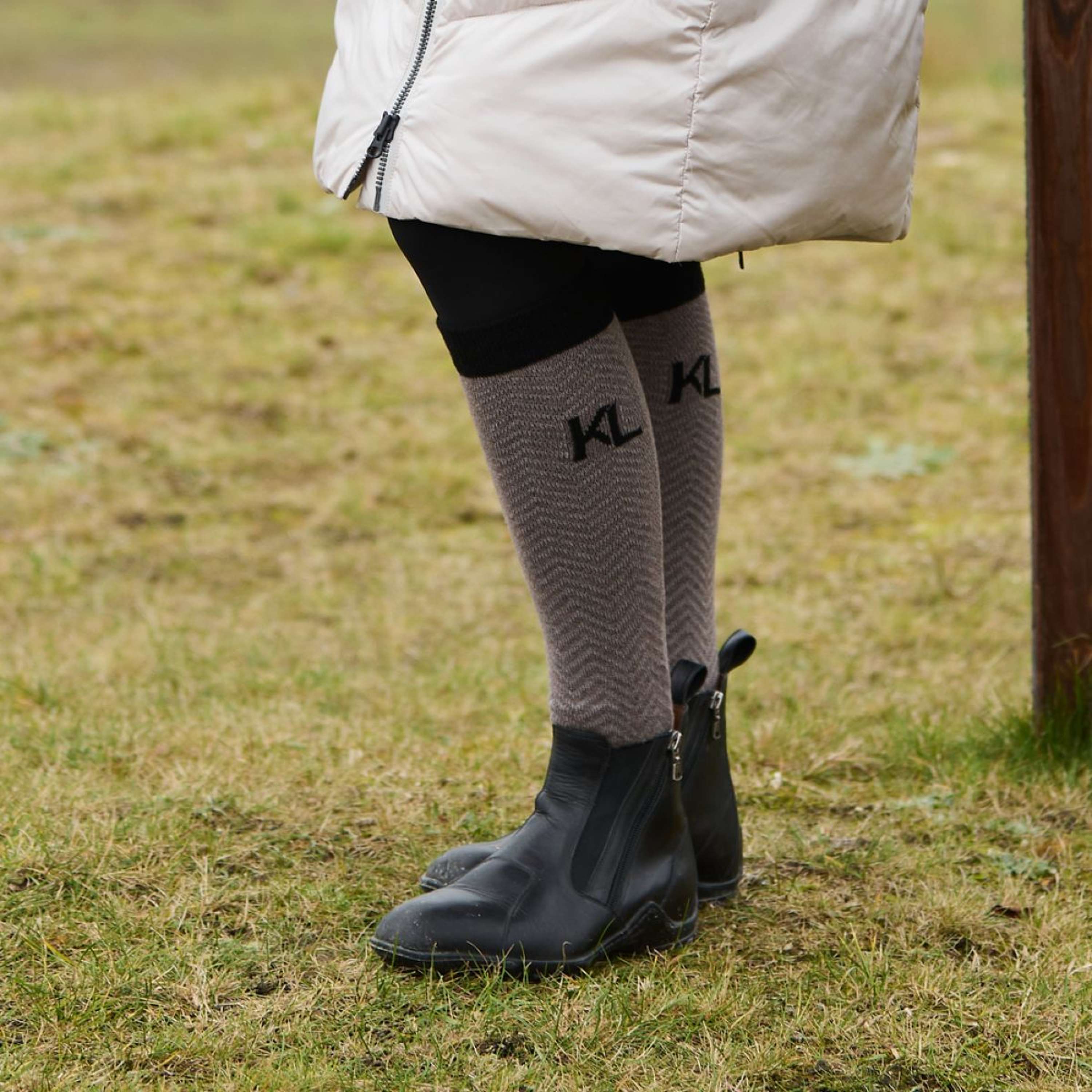 Kingsland Socks KLAudrey Brown Iron