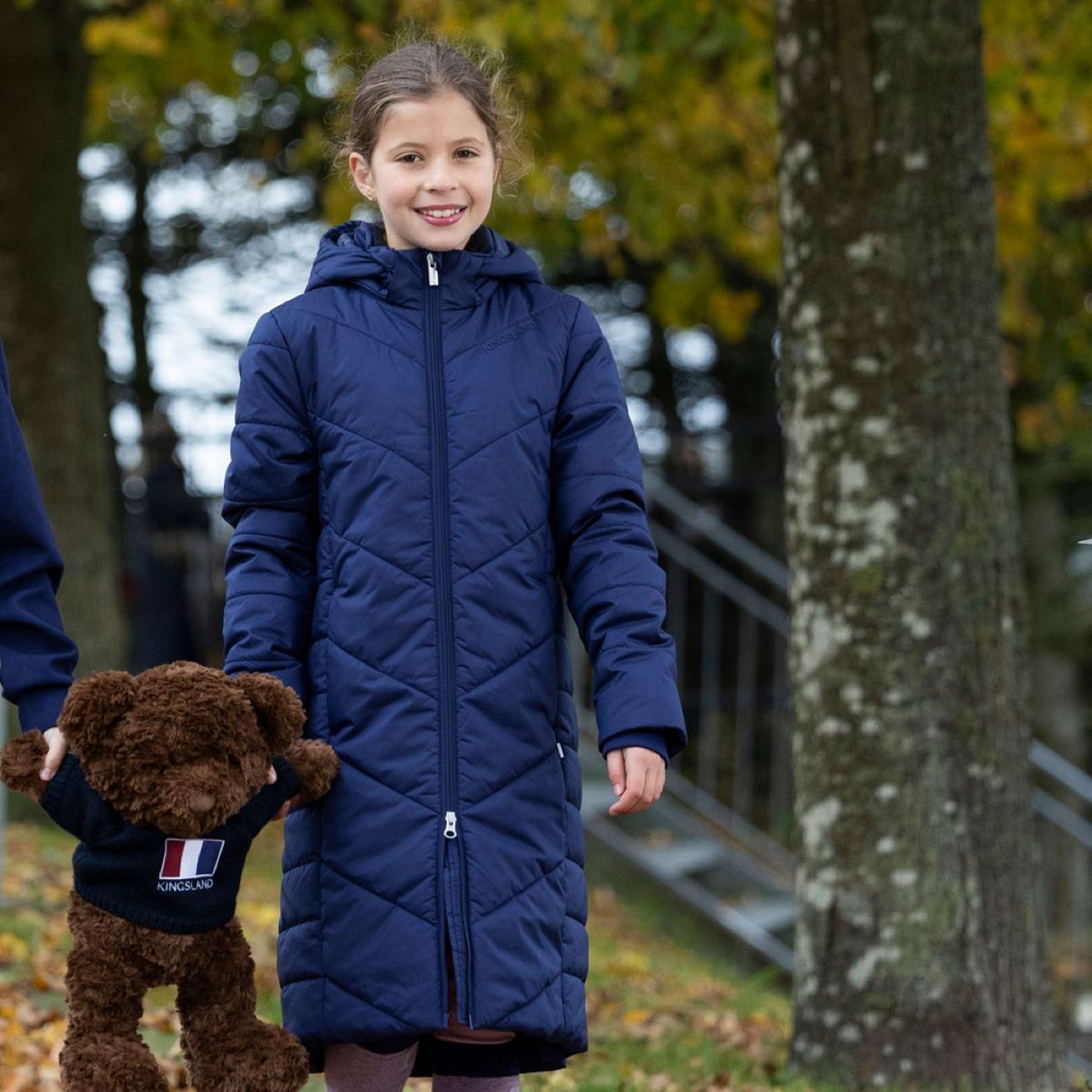 Kingsland Jacket KLAnnika Children Evening Blue