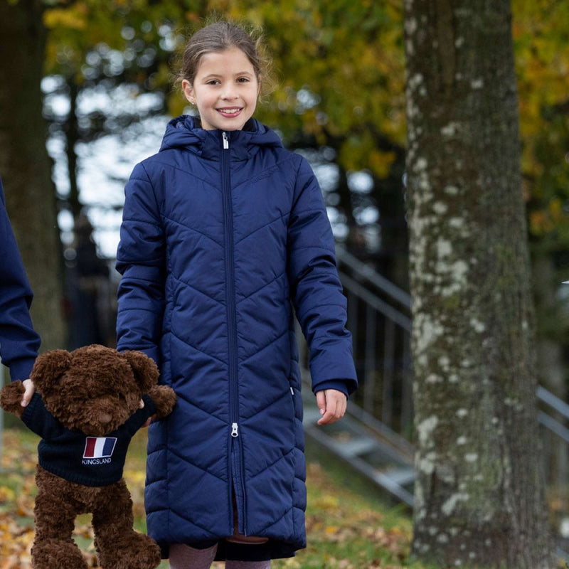 Kingsland Jacket KLAnnika Children Evening Blue