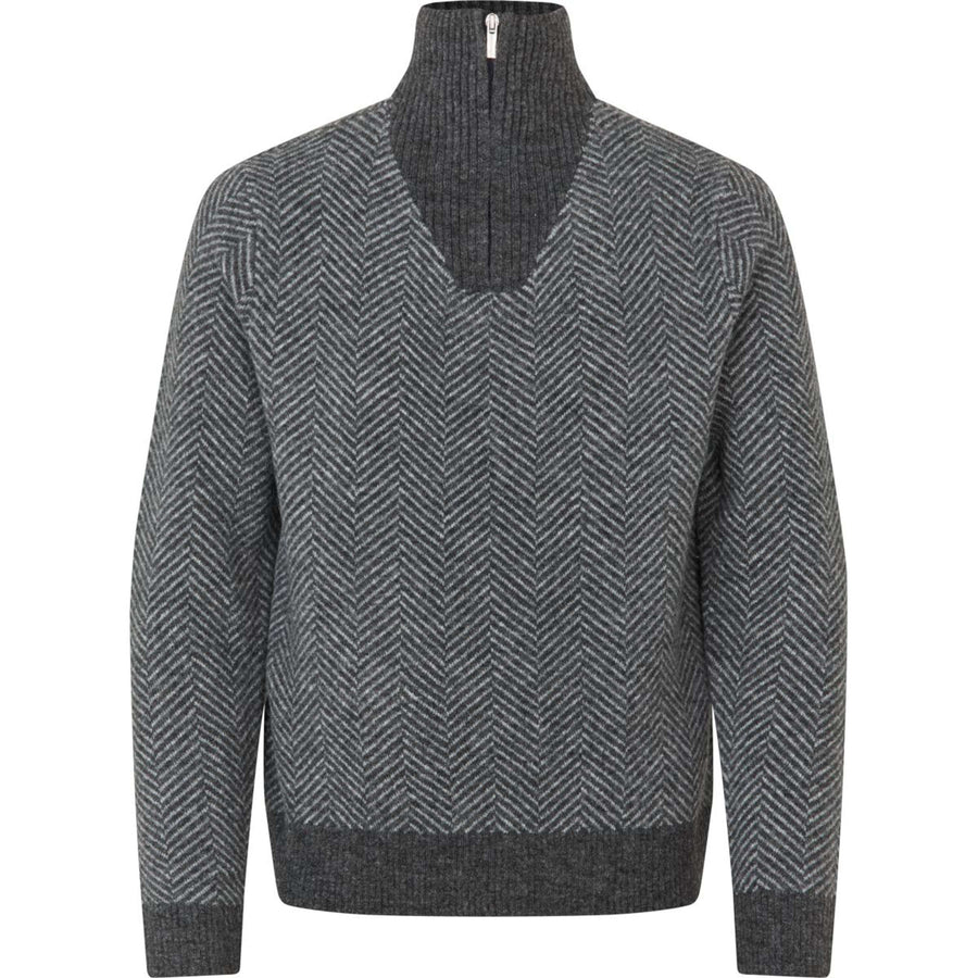 Kingsland Sweater KLAndrew Men Dark Grey