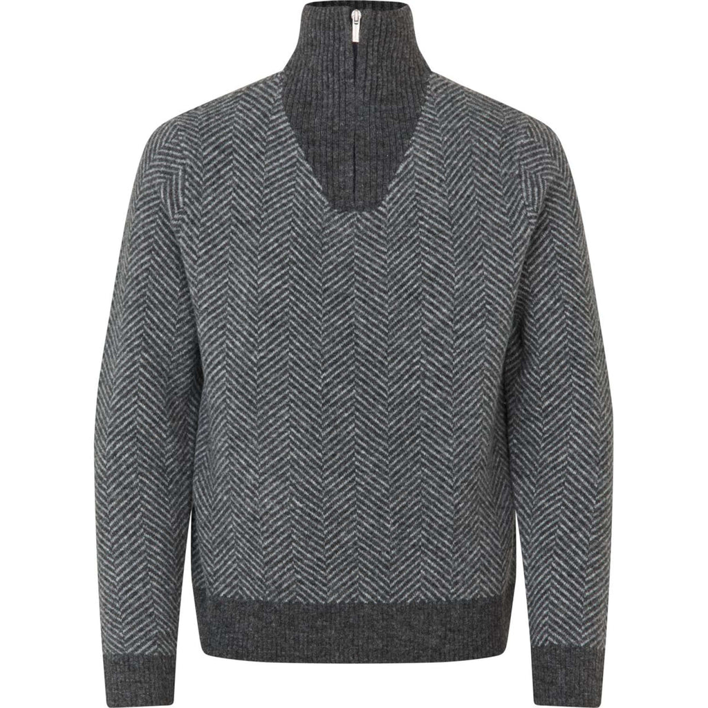 Kingsland Sweater KLAndrew Men Dark Grey