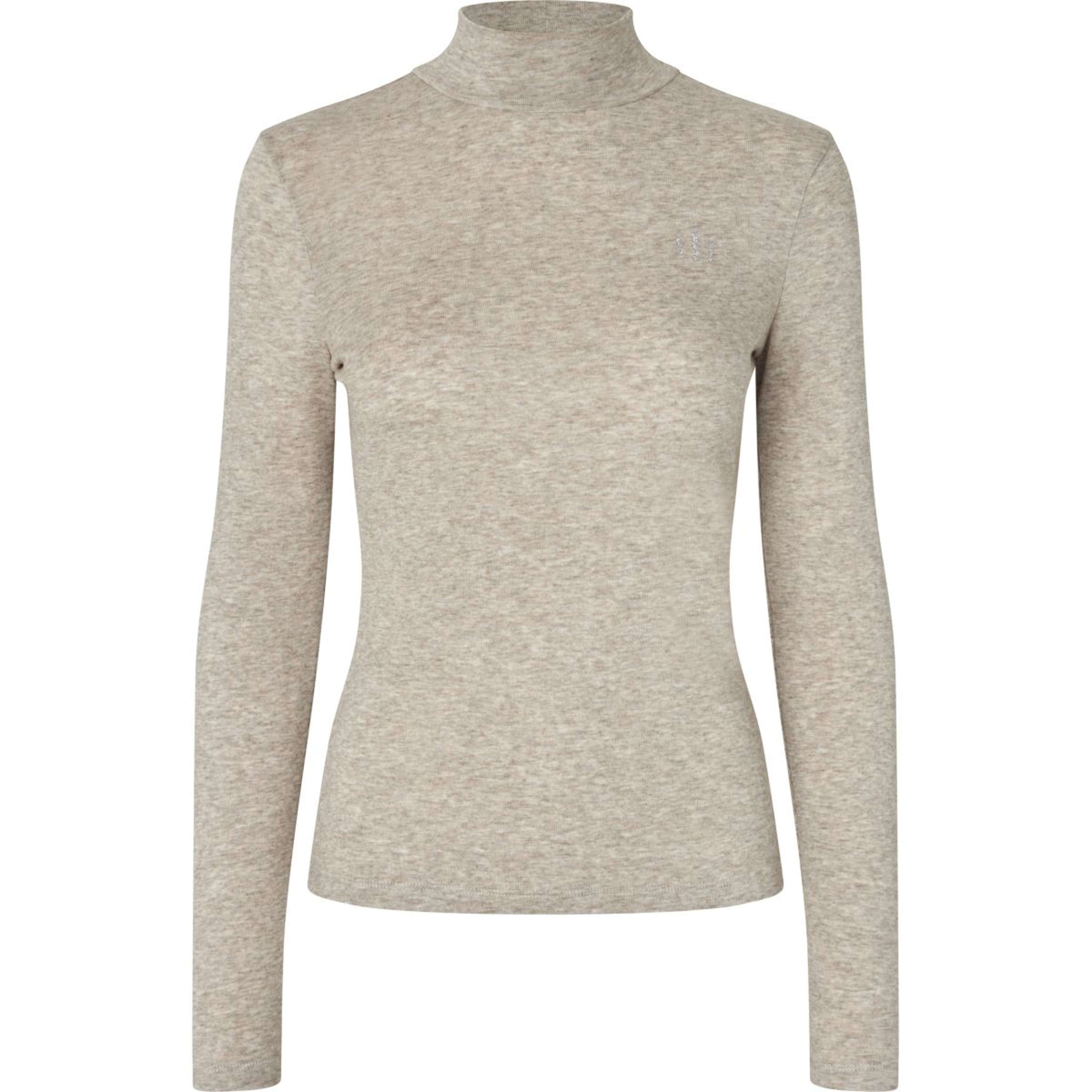 Kingsland Turtleneck Sweater KLAbigail Women Beige Melange