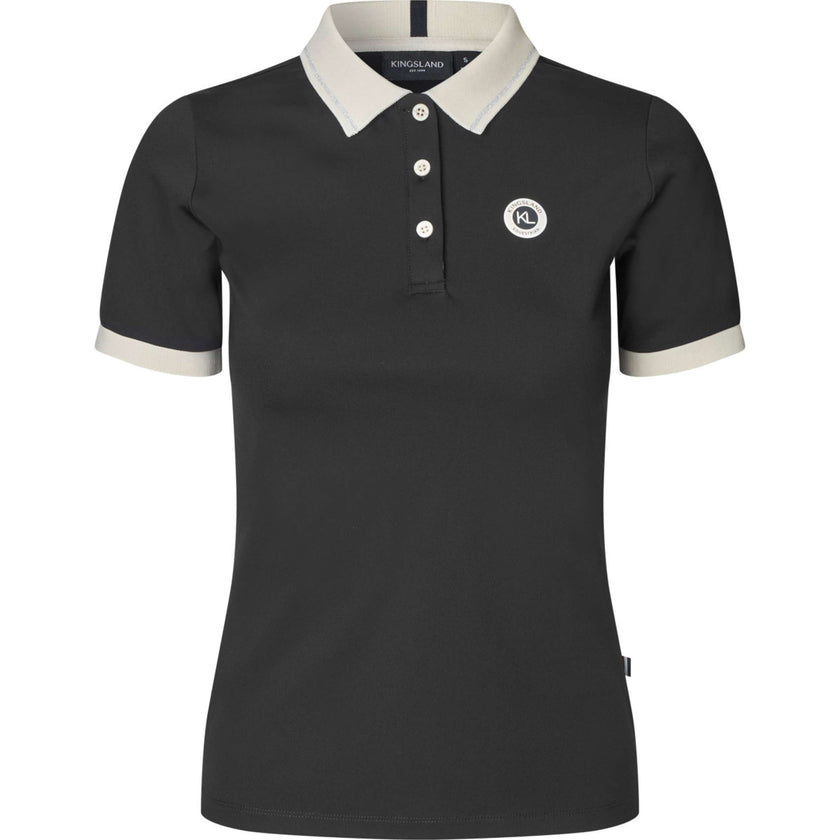 Kingsland Polo Shirt KLLaura Black Kingsland Polo Shirt KLLaura Black