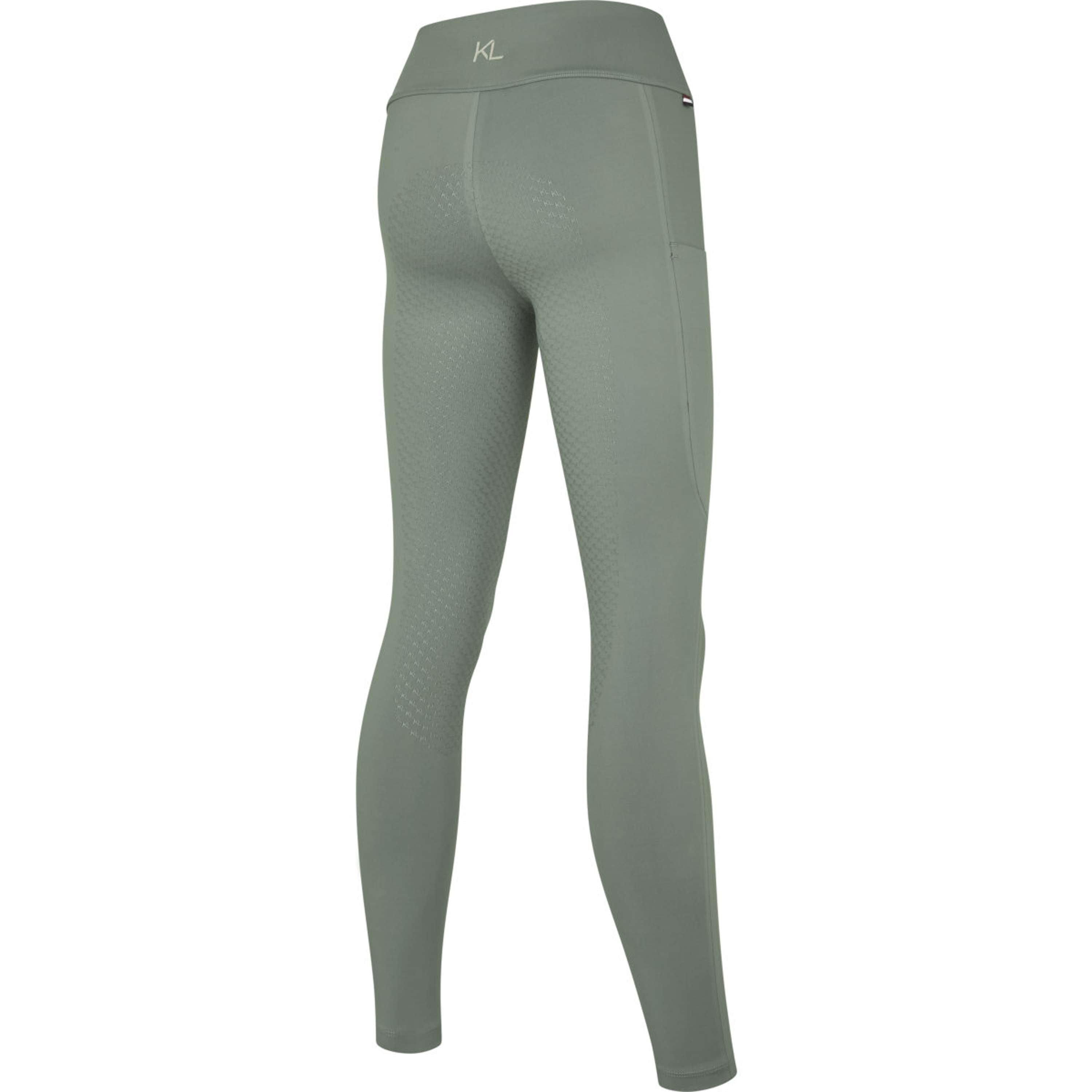 Kingsland Riding Legging KLLouisa Water Repellant Full Grip Green Agave