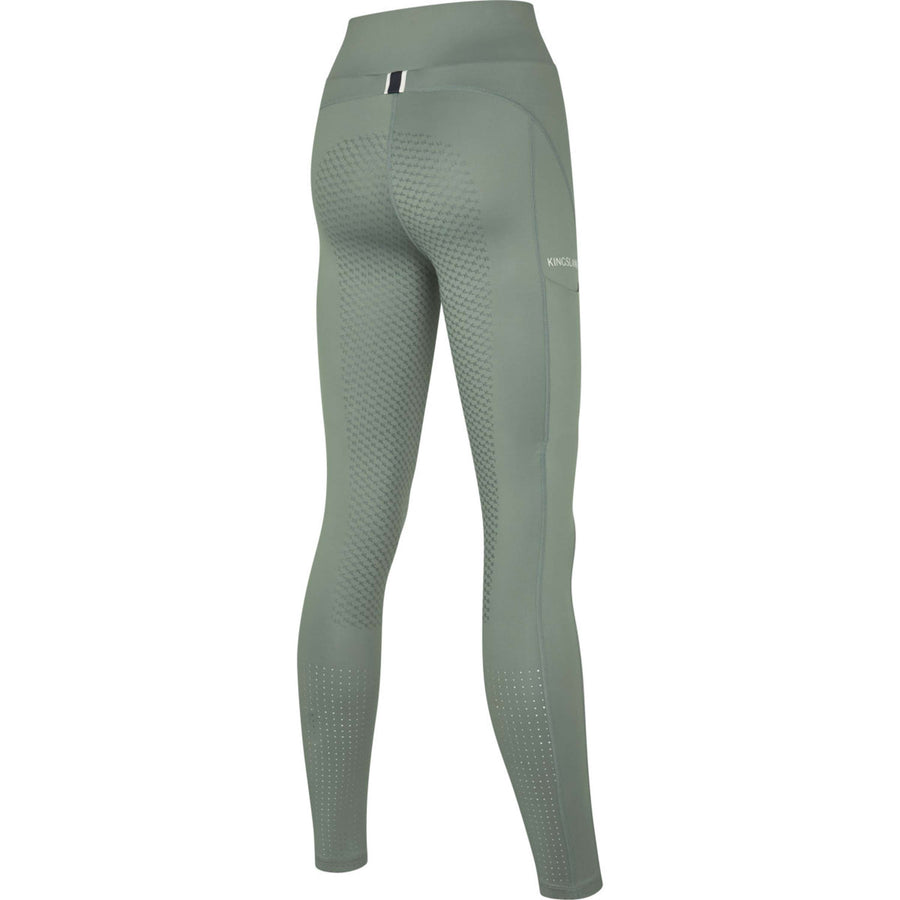 Kingsland Riding Legging KLLindsey F-Tec Full Grip Green Agave