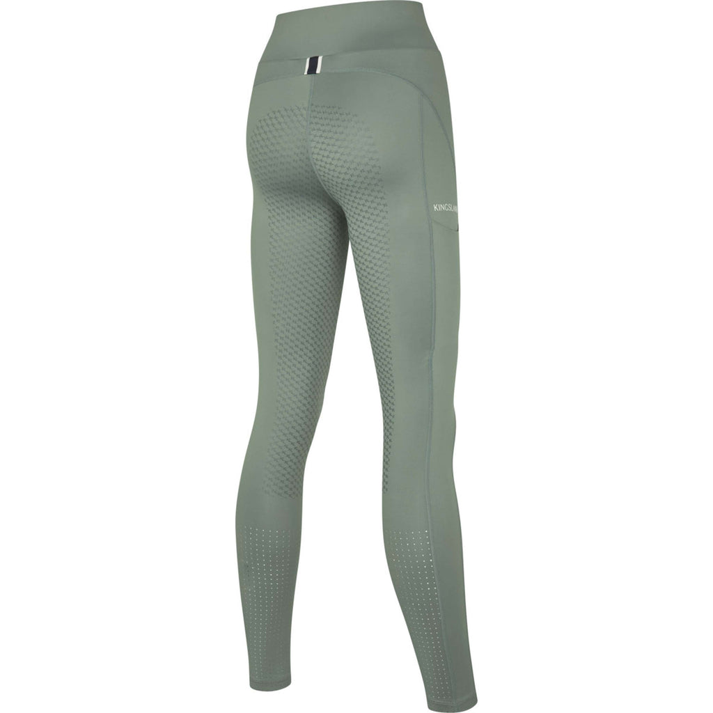 Kingsland Riding Legging KLLindsey F-Tec Full Grip Green Agave