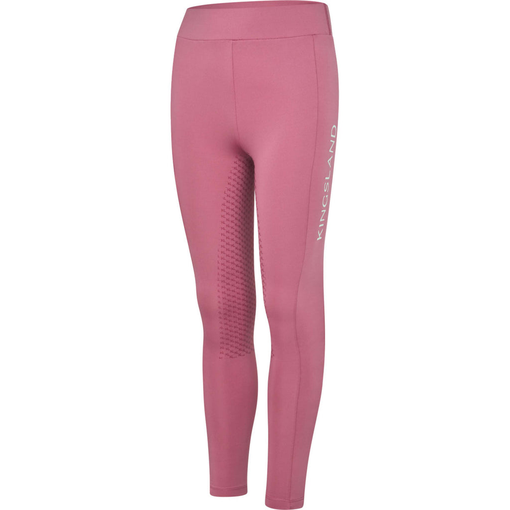 Kingsland Riding Legging KLLilo Junior F-tec 5 Full Grip Heather Rose