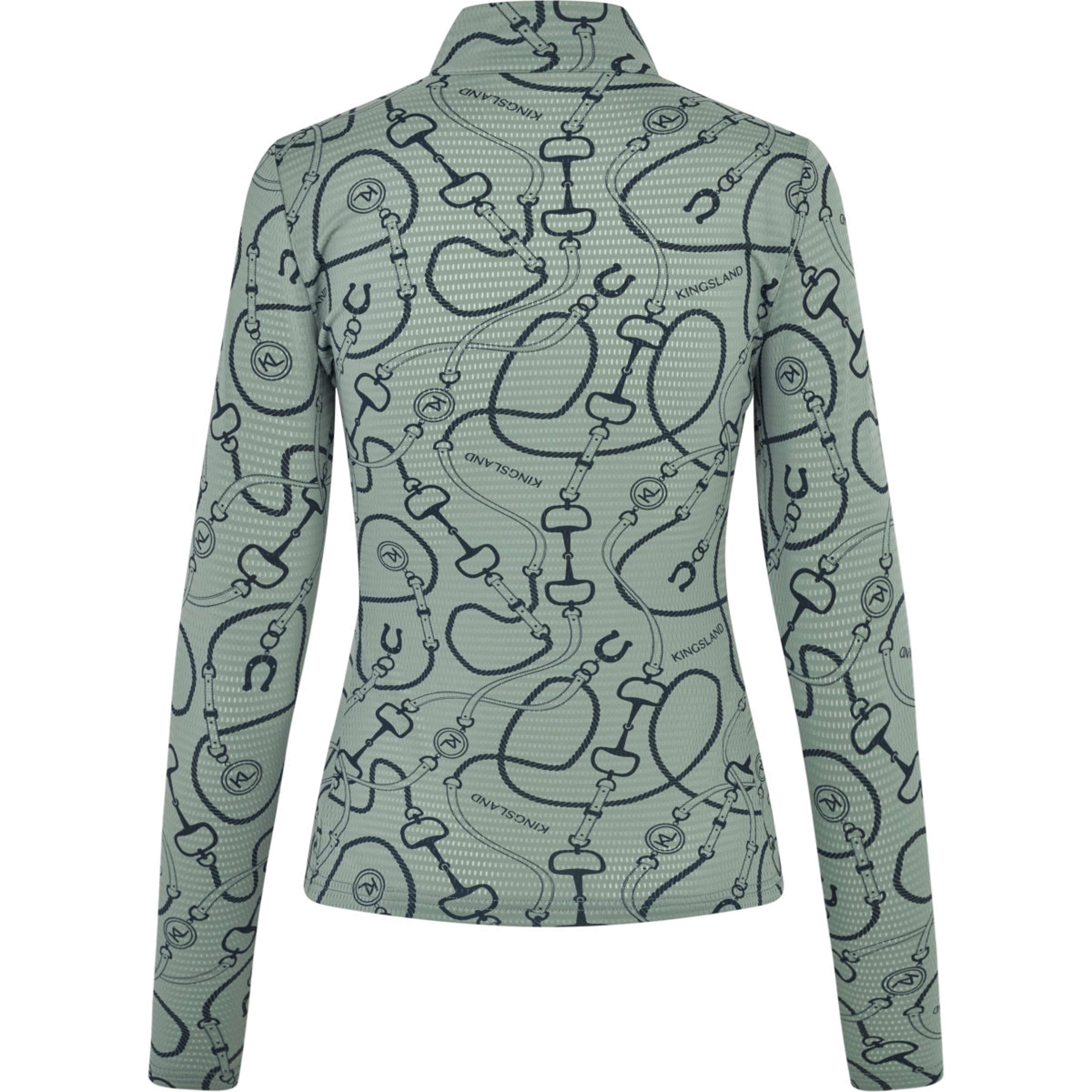 Kingsland Workout Shirt KLLarissa Green Agave