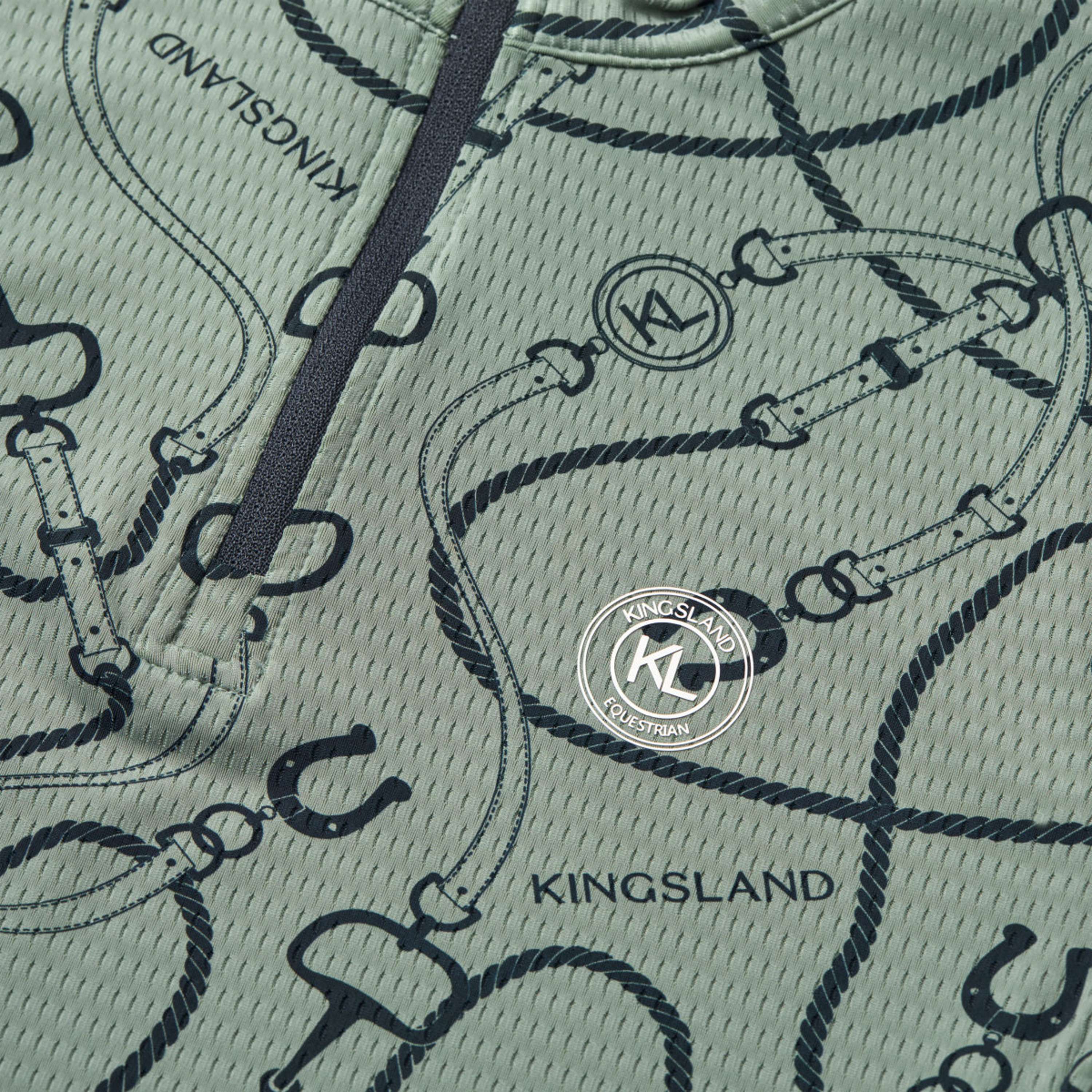 Kingsland Workout Shirt KLLarissa Green Agave