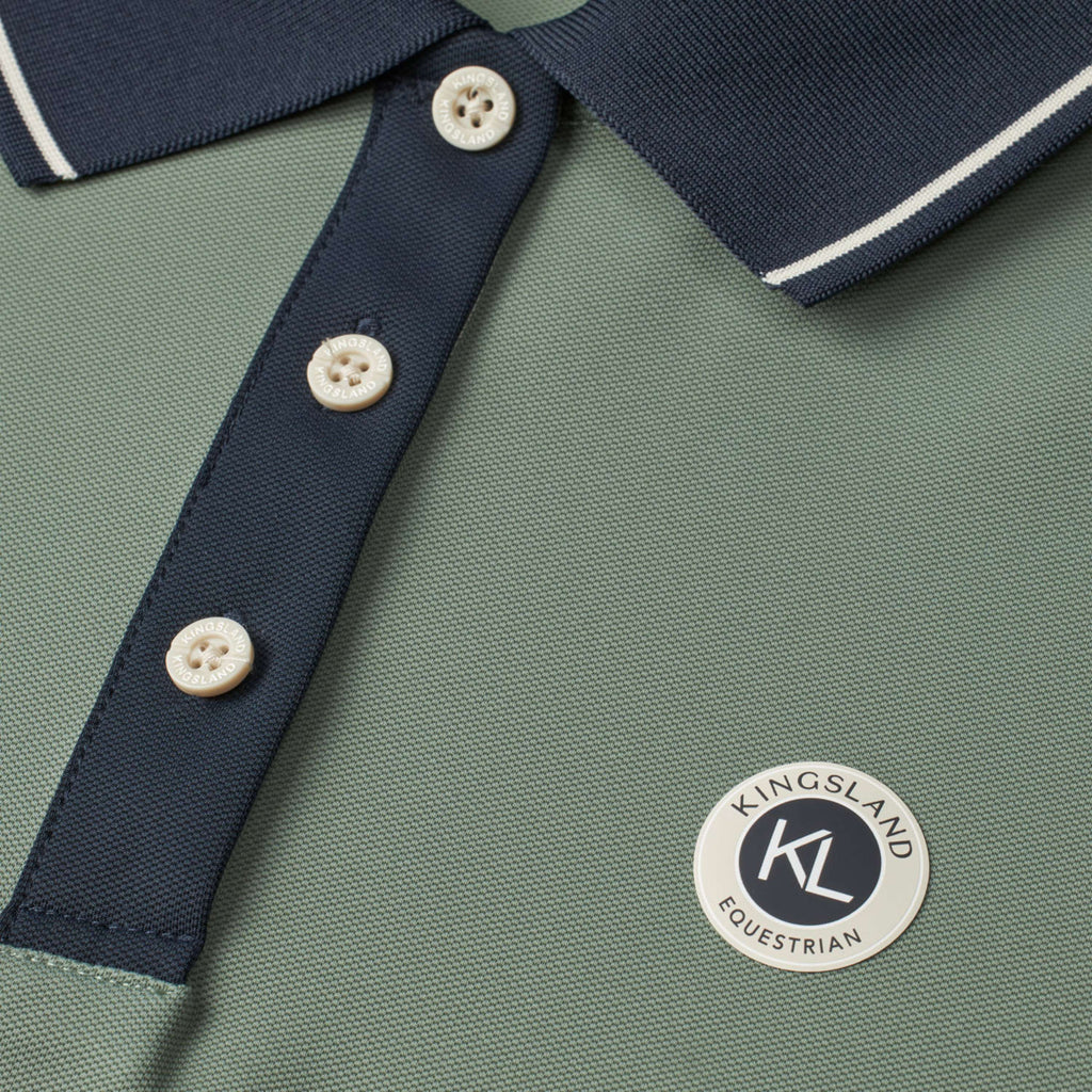 Kingsland Poloshirt KLLorenzo Men Green Agave