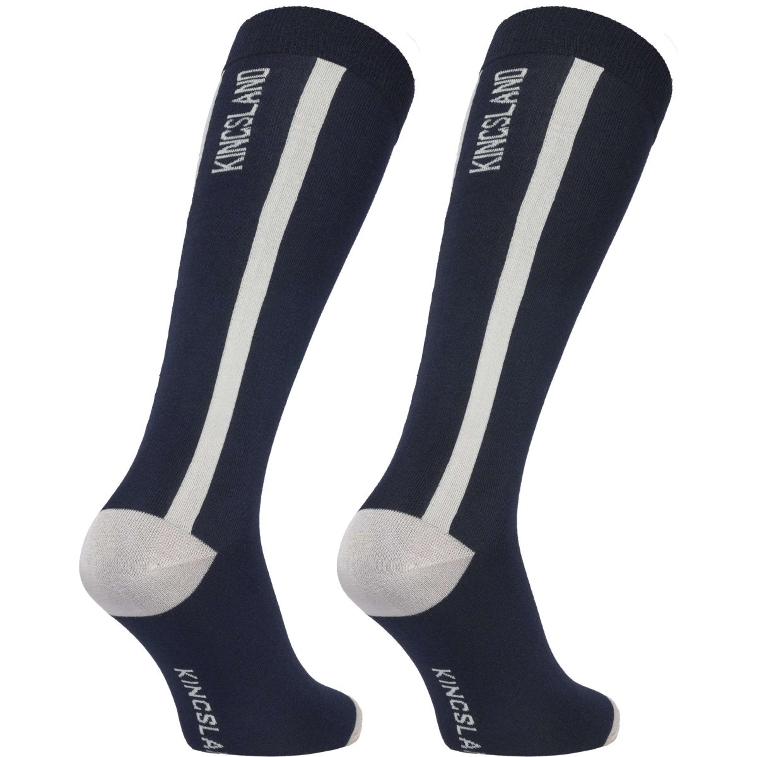 Kingsland Riding Socks KLLaura Coolmax 2 Pack Navy Kingsland Riding Socks KLLaura Coolmax 2 Pack Navy