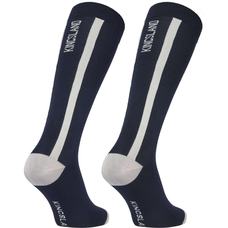 Kingsland Riding Socks KLLaura Coolmax 2 Pack Navy