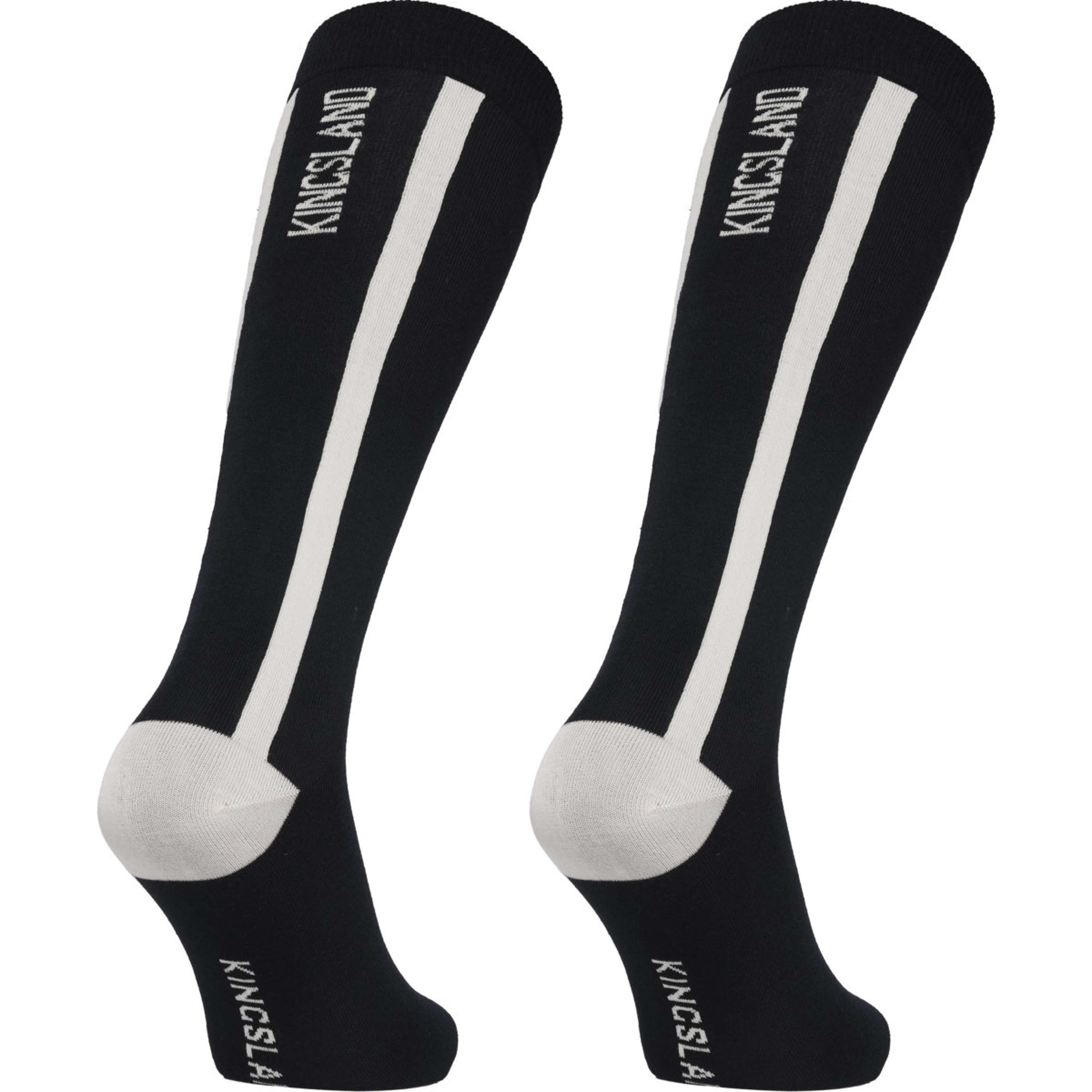 Kingsland Riding Socks KLLaura Coolmax 2 Pack Black