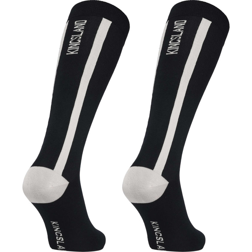 Kingsland Riding Socks KLLaura Coolmax 2 Pack Black