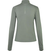 Kingsland Zip-Hoodie KLLucy Micro Fleece Green Agave