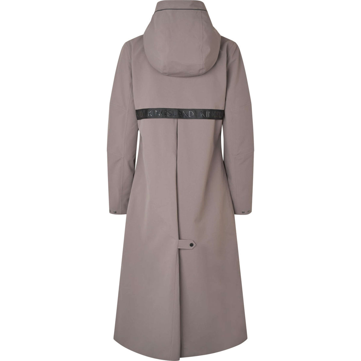Kingsland Long Coat KLLucia Waterproof Brown Iron